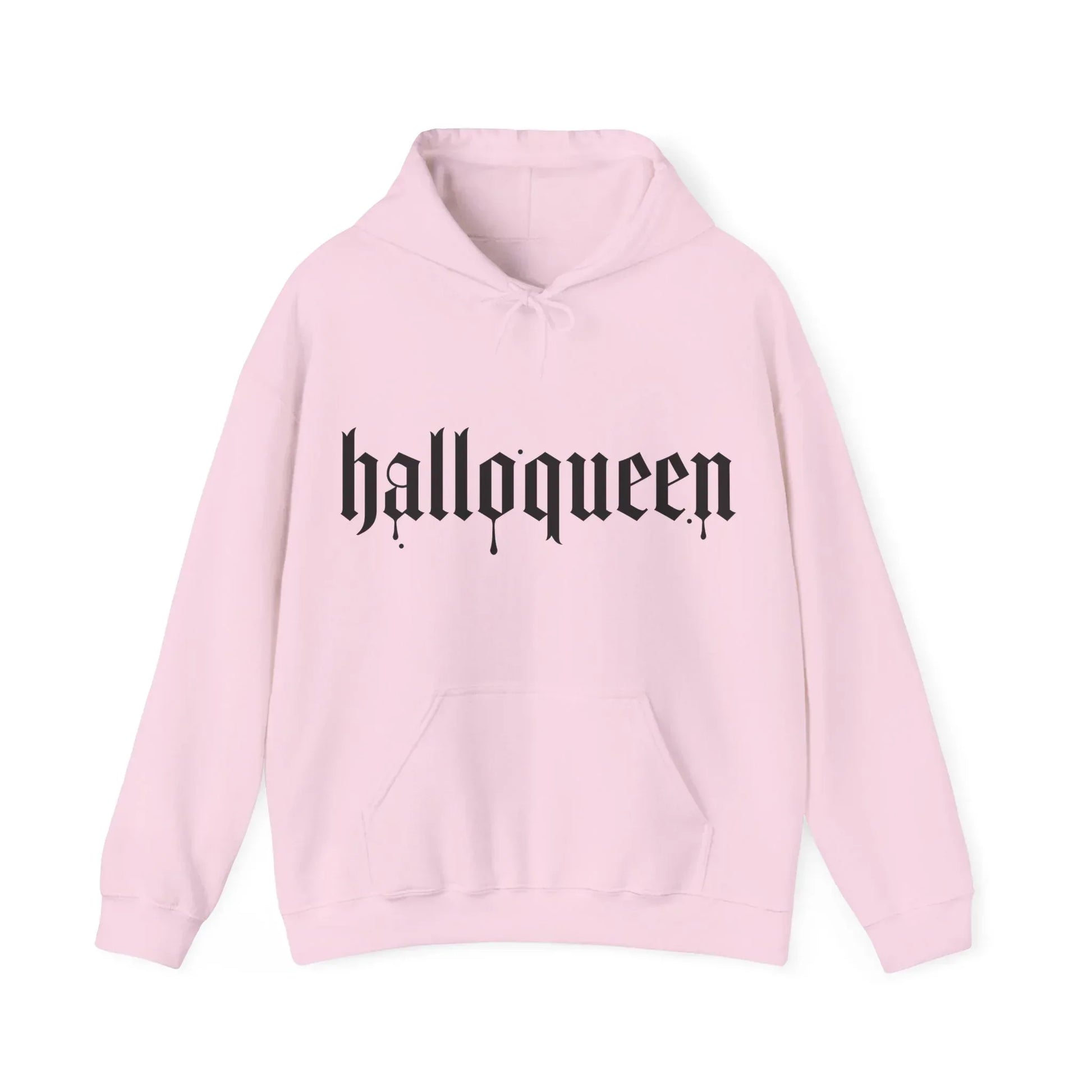 Halloqueen Spooky Hoodie - Cozy Unisex Sweatshirt for Book Lovers - The Dreamer's Bookshop.