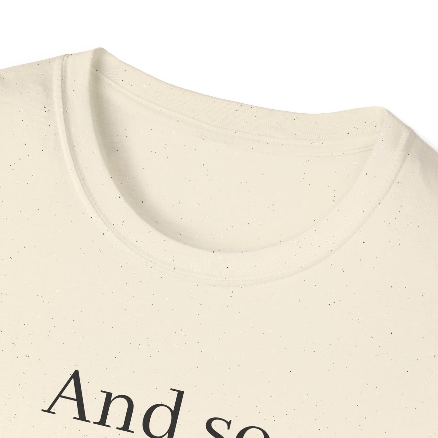 Unisex T-Shirt - Vintage Writing "Story Begins" for Book Lovers