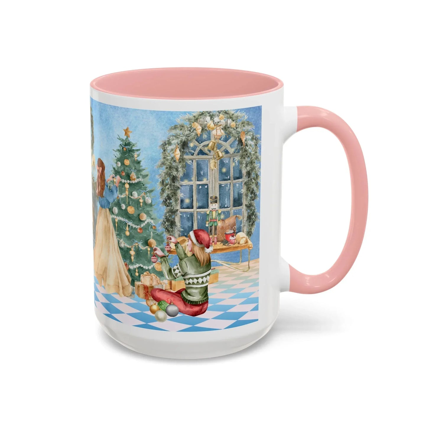 Christmas Tree Decoration Coffee Mug - 11oz & 15oz - tis the season - The Dreamer's Bookshop.