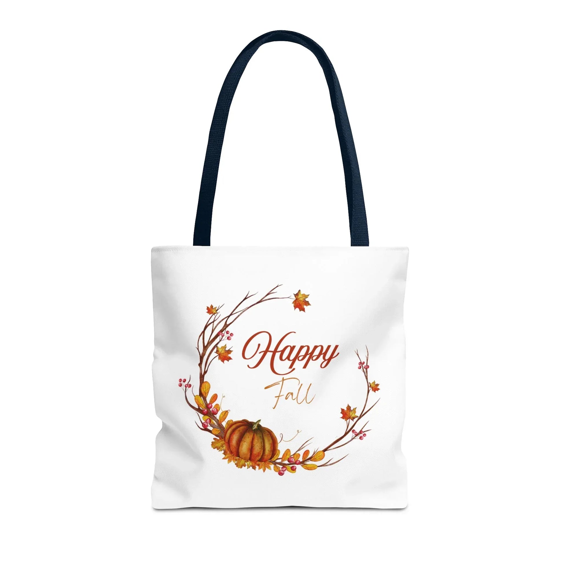 Happy Fall Tote Bag - Cozy Autumn Design - The Dreamer's Bookshop.