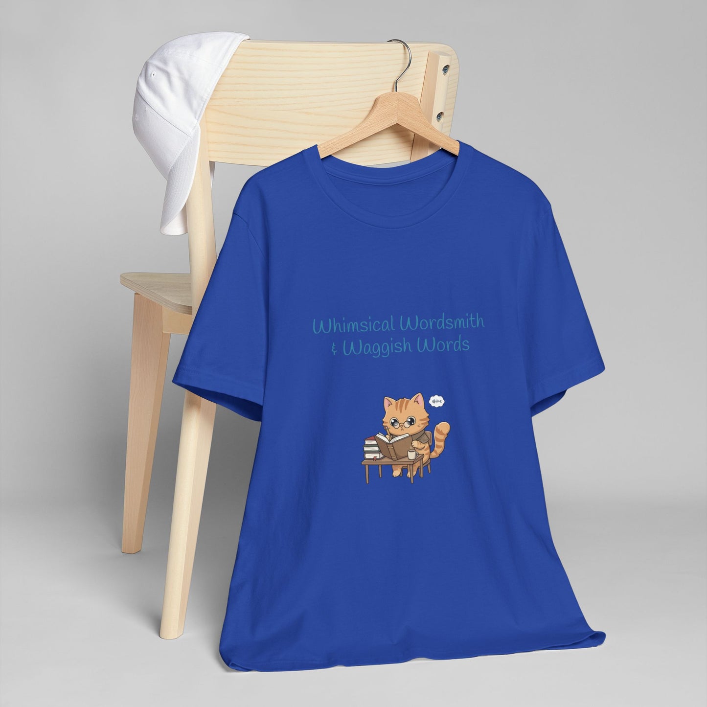 Unisex Jersey T-Shirt - 'Whimsical Wordsmith' Book lovers