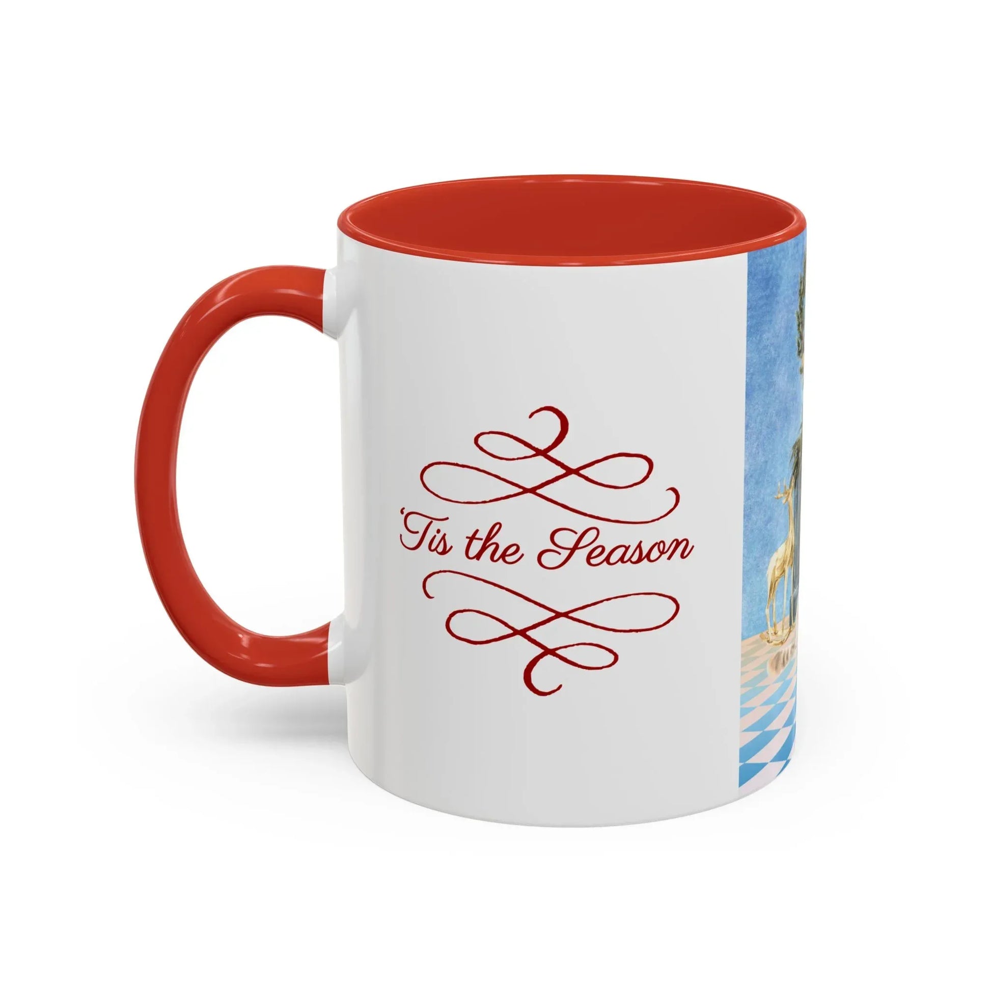 Christmas Tree Decoration Coffee Mug - 11oz & 15oz - tis the season - The Dreamer's Bookshop.