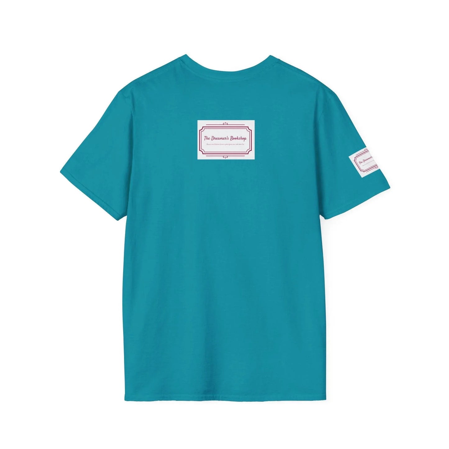 Inspirational Unisex Softstyle T-Shirt - 'Keep Breathing' Motivational Design - The Dreamer's Bookshop.