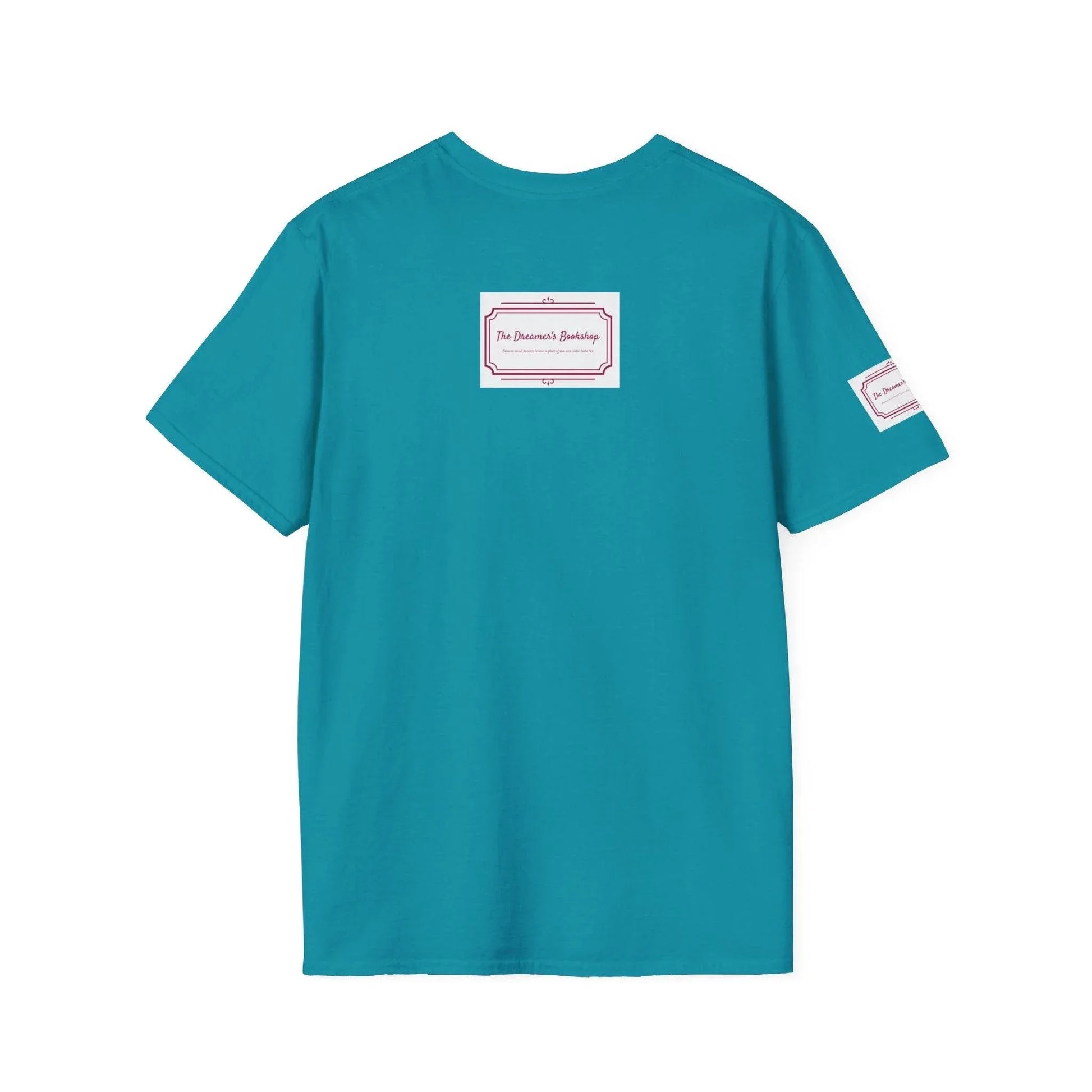 Inspirational Unisex Softstyle T-Shirt - 'Keep Breathing' Motivational Design - The Dreamer's Bookshop.