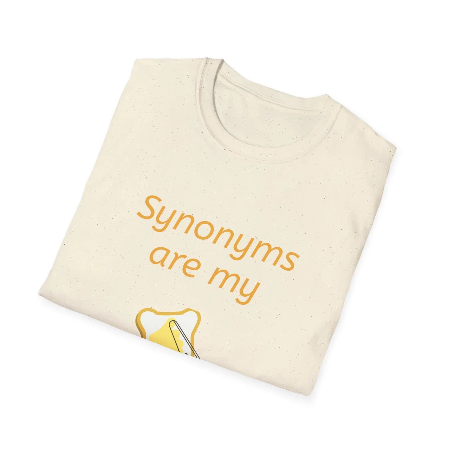 "Synonyms Are My Jam" Unisex Softstyle T-Shirt - Wordsmiths - The Dreamer's Bookshop.