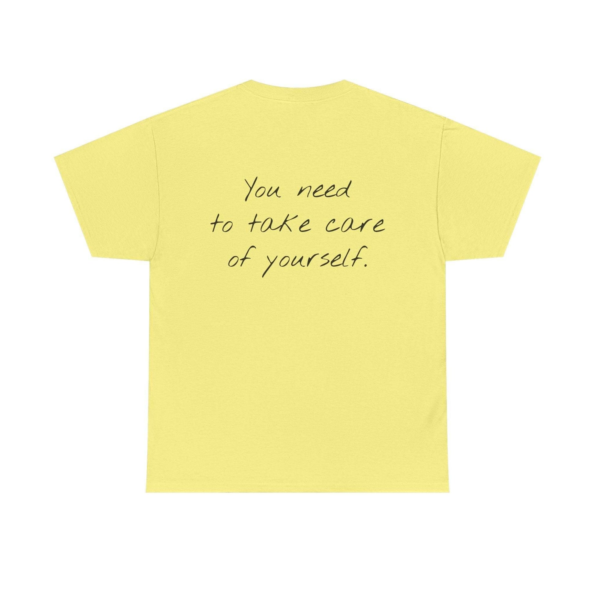 Take Care - Unisex Heavy Cotton Tee - Creative Apparel - The Dreamer's Bookshop.