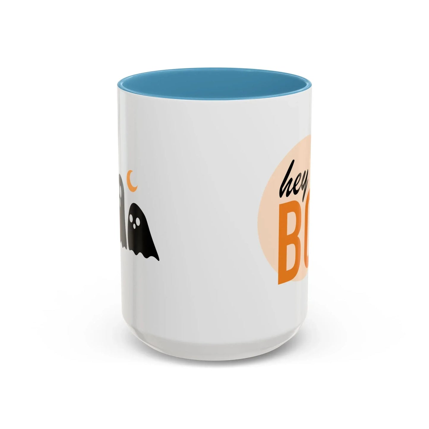 Hey Boo Spooky Coffee Mug - 11oz & 15oz Halloween - The Dreamer's Bookshop.