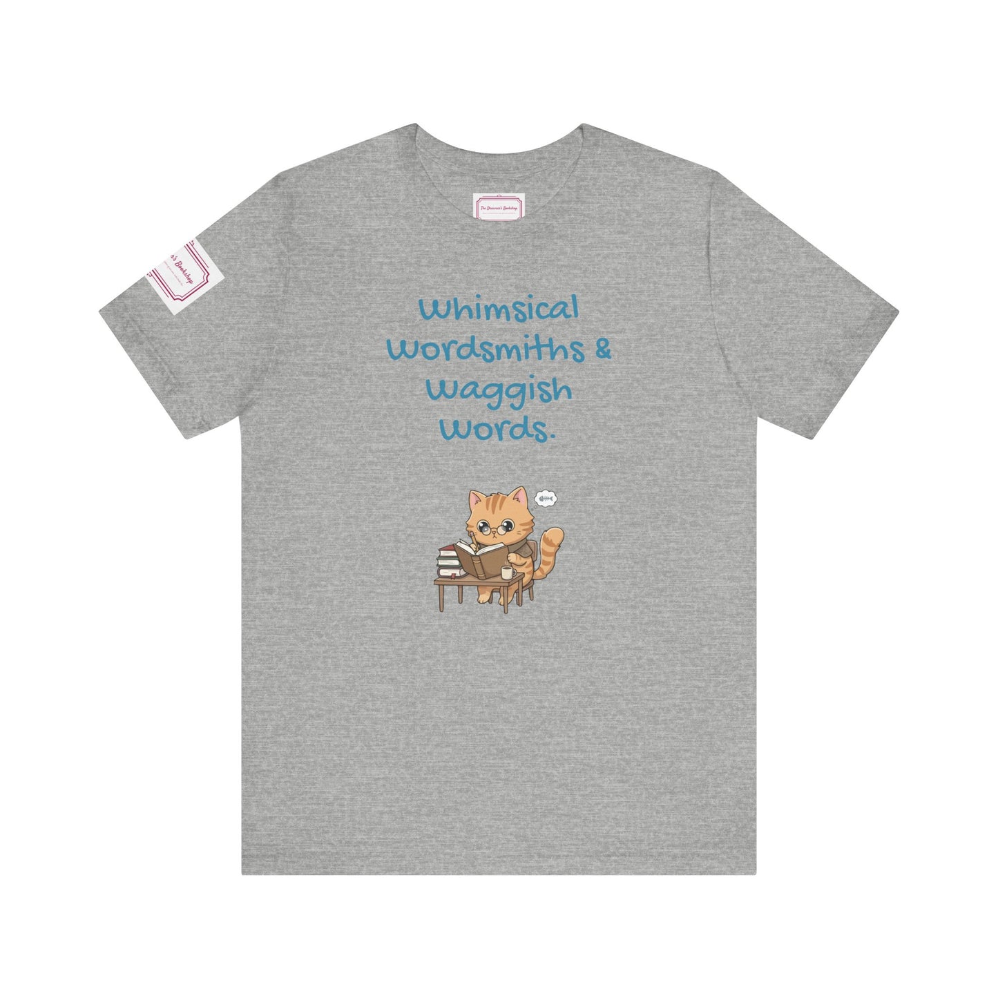 Whimsical Wordsmiths Tee - Fun Short Sleeve Shirt for Writers & Book Lovers