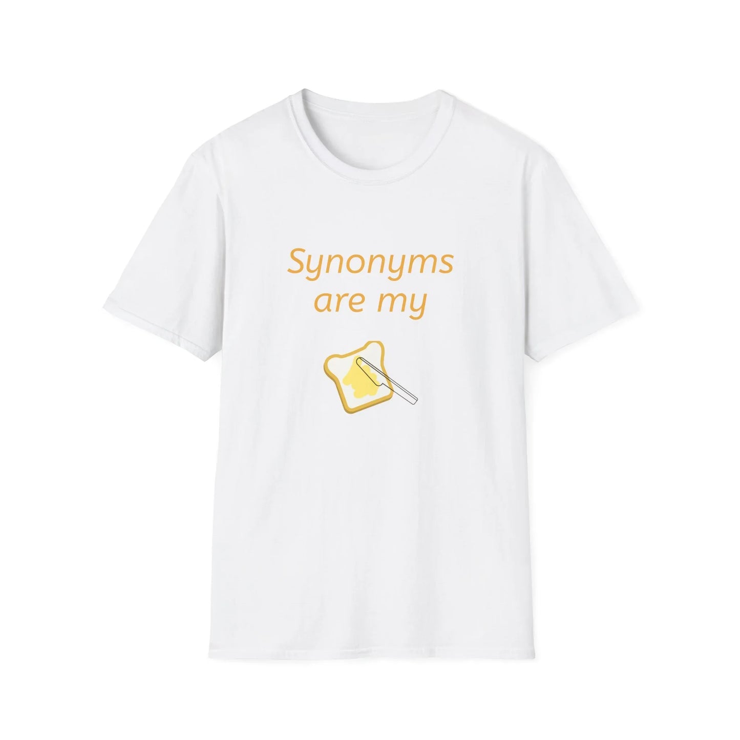 "Synonyms Are My Jam" Unisex Softstyle T-Shirt - Wordsmiths - The Dreamer's Bookshop.