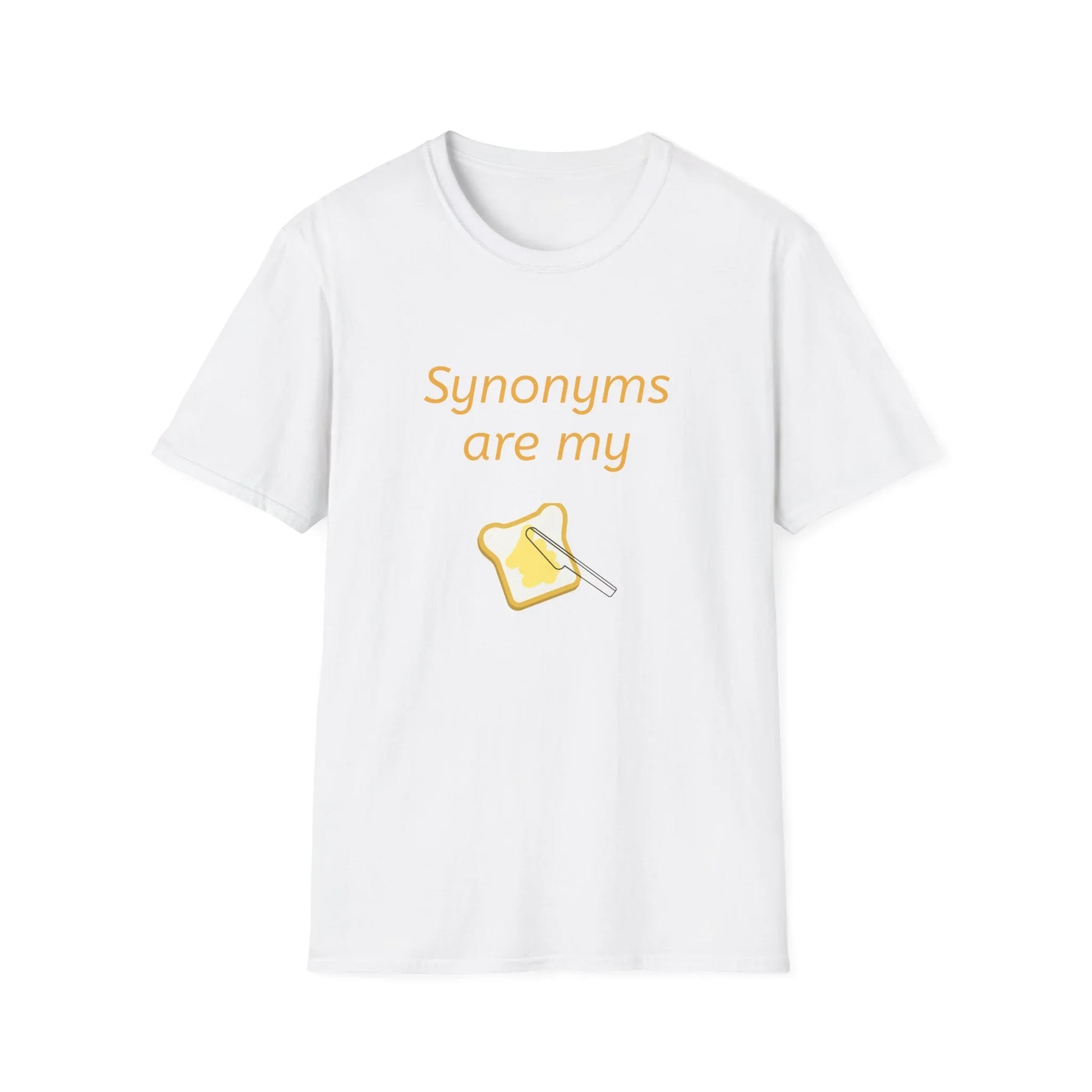 "Synonyms Are My Jam" Unisex Softstyle T-Shirt - Wordsmiths - The Dreamer's Bookshop.