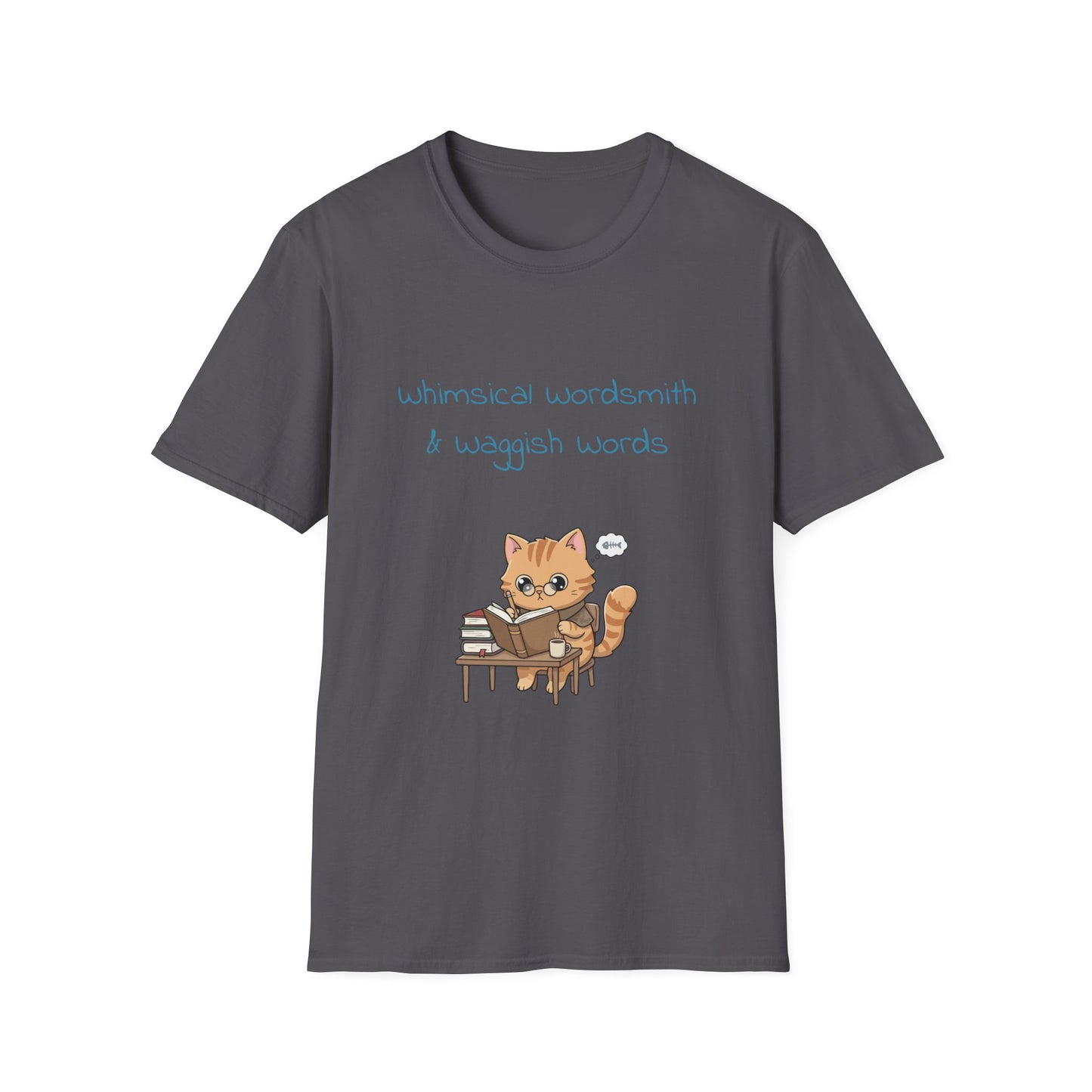 Unisex Travel-Inspired T-Shirt - "Whimsical Wordsmith" - Perfect for Book Lovers