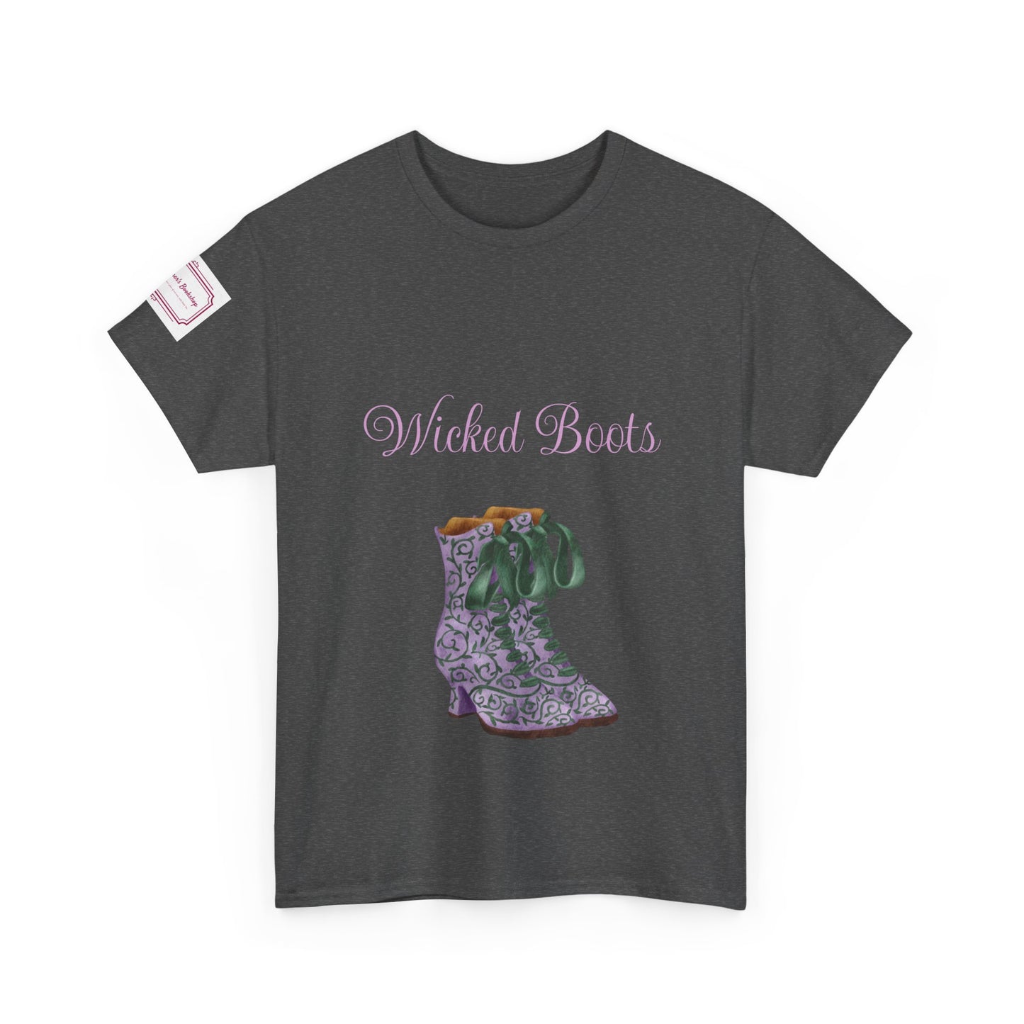 EU - Wicked Boots Unisex Heavy Cotton Tee - Perfect for Mystical Occasions