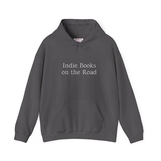 Indie Books on the Road Hooded Sweatshirt - Perfect for Book Lovers - The Dreamer's Bookshop.