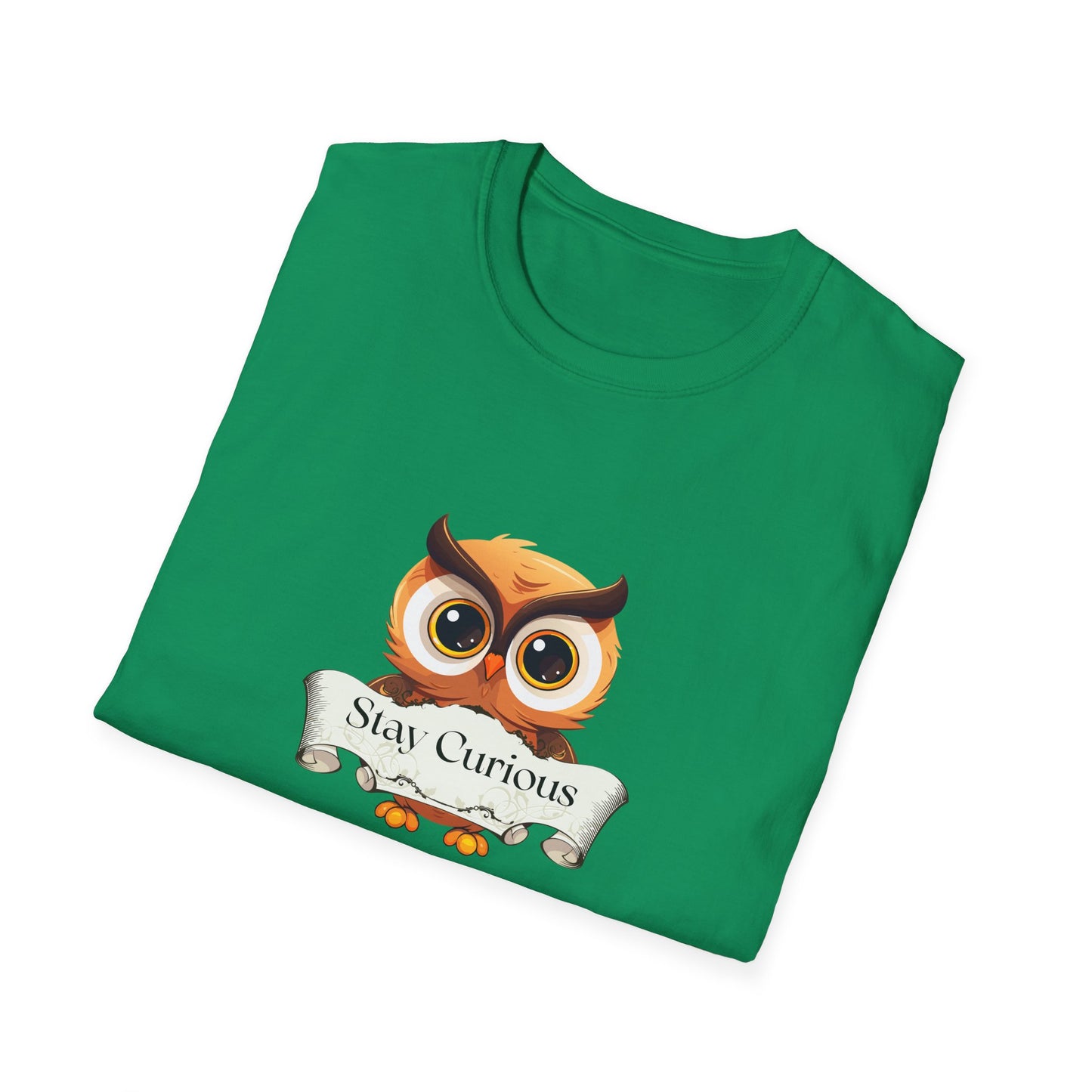 Inspirational Unisex Softstyle T-Shirt - Stay Curious