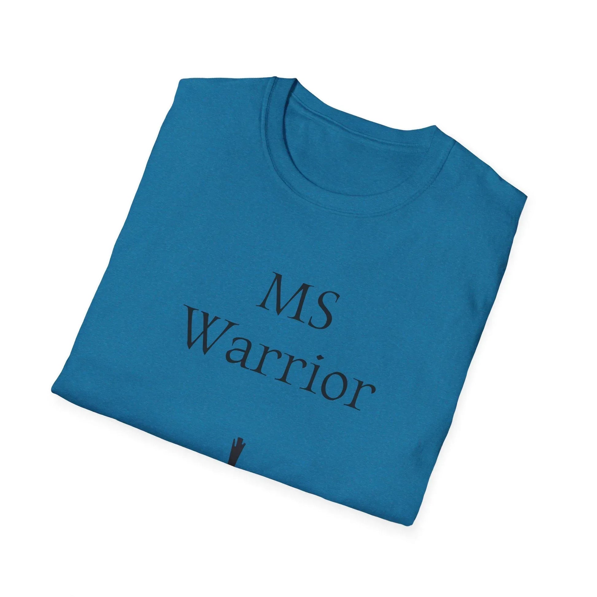 M.S. Warrior Unisex Softstyle T-Shirt - Empowering Battle for Women's Health - The Dreamer's Bookshop.