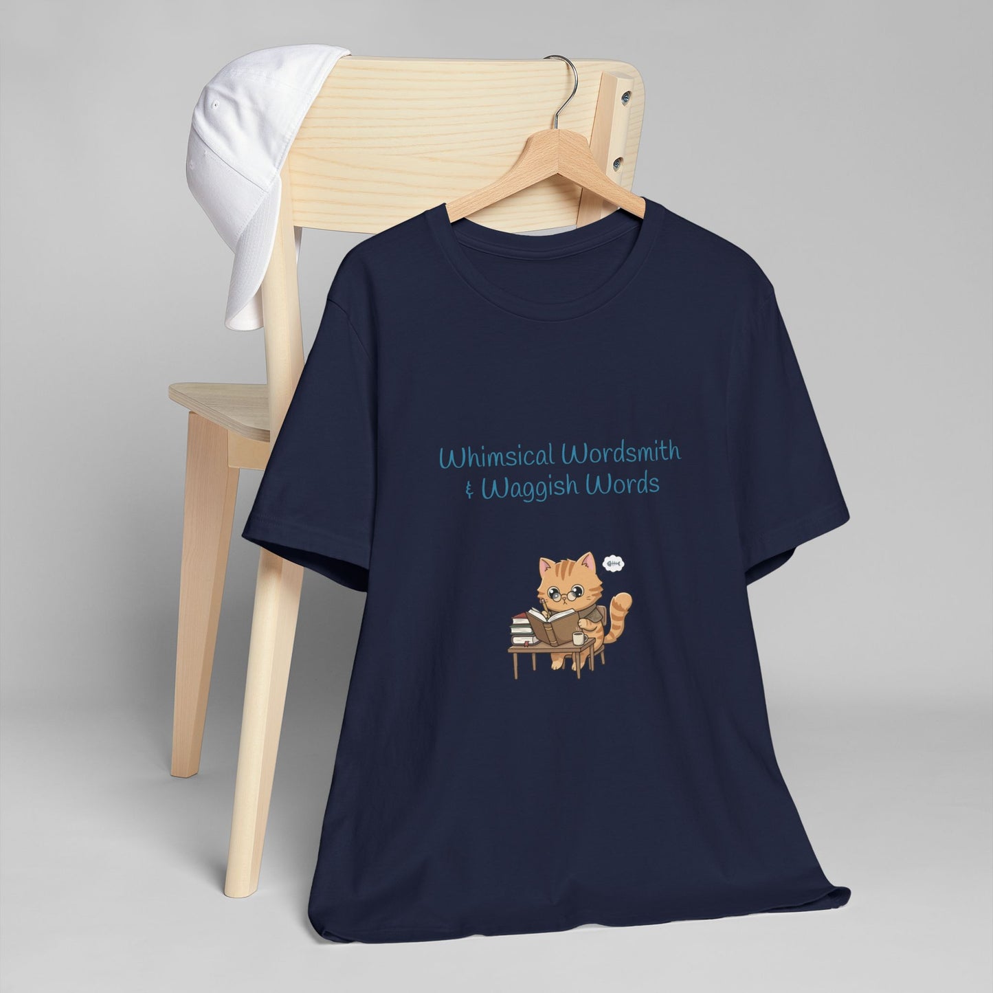 Unisex Jersey T-Shirt - 'Whimsical Wordsmith' Book lovers