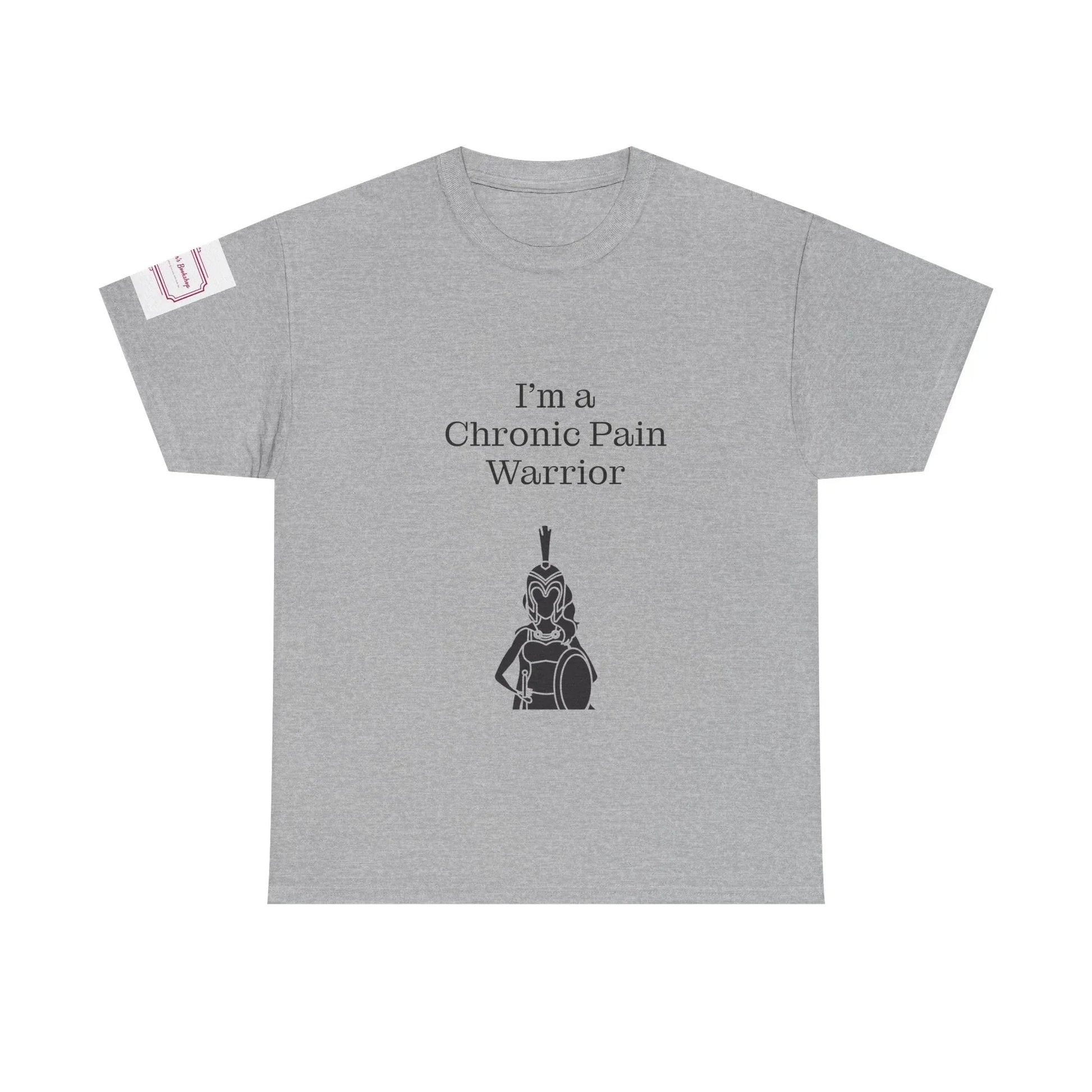 Chronic Pain Warrior Unisex Heavy Cotton Tee - Empowering Apparel for Health Awareness - The Dreamer's Bookshop.