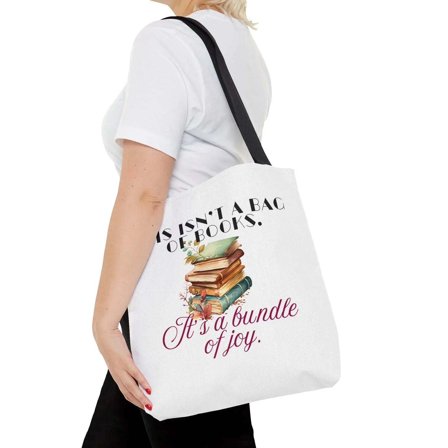 This isn't a Bag of Books - Tote Bag - Cozy Autumn Design - The Dreamer's Bookshop.