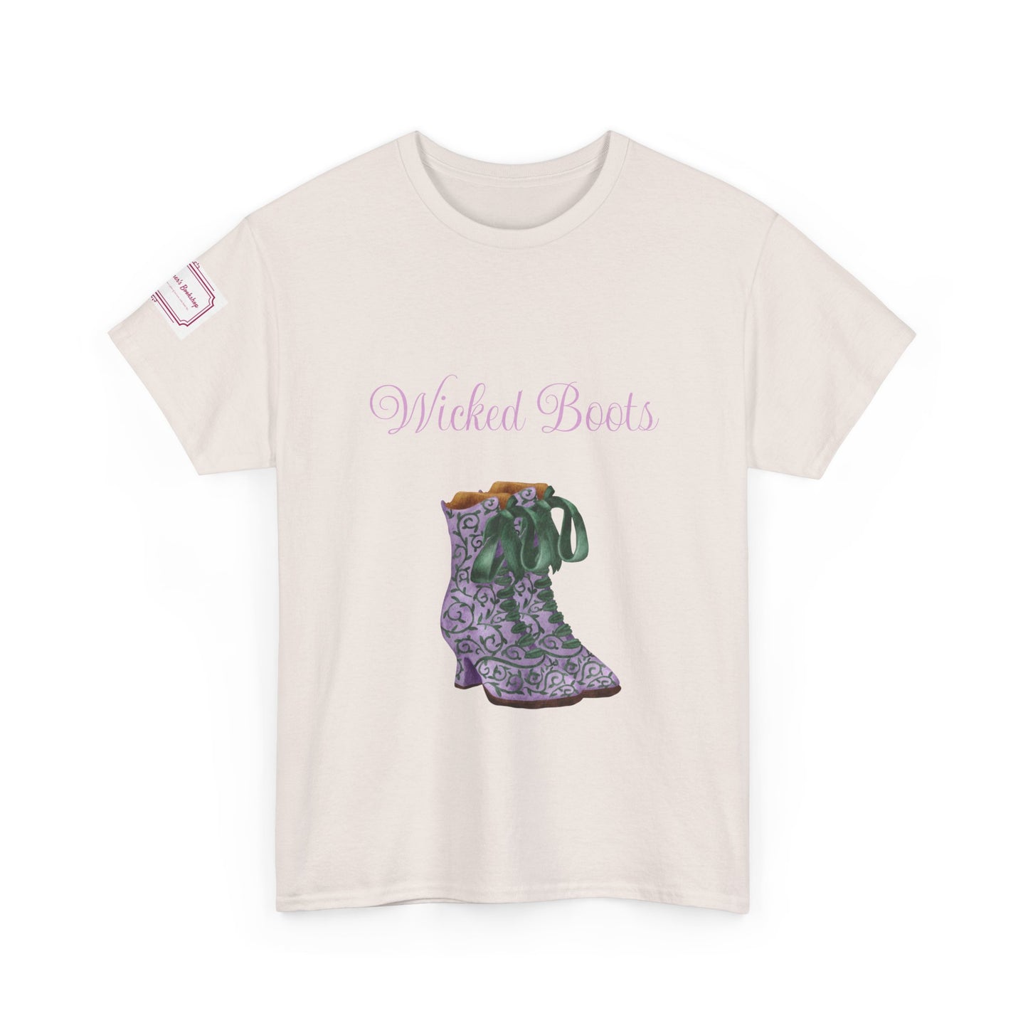 US (Ww) Wicked Boots Graphic Unisex Heavy Cotton Tee