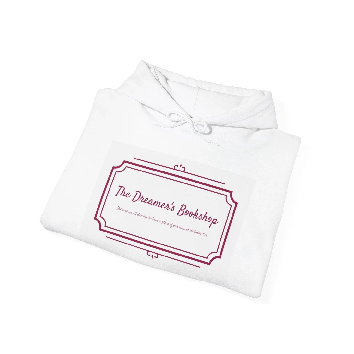 The Dreamer's Bookshop Unisex Hooded Sweatshirt - Cozy Literary Apparel - The Dreamer's Bookshop.
