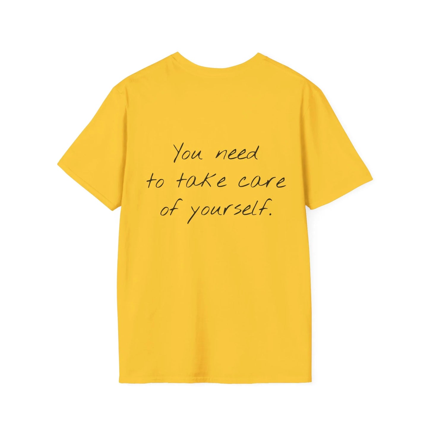 Unisex -Inspired T-Shirt - "Take Care" - Inspirational - The Dreamer's Bookshop.