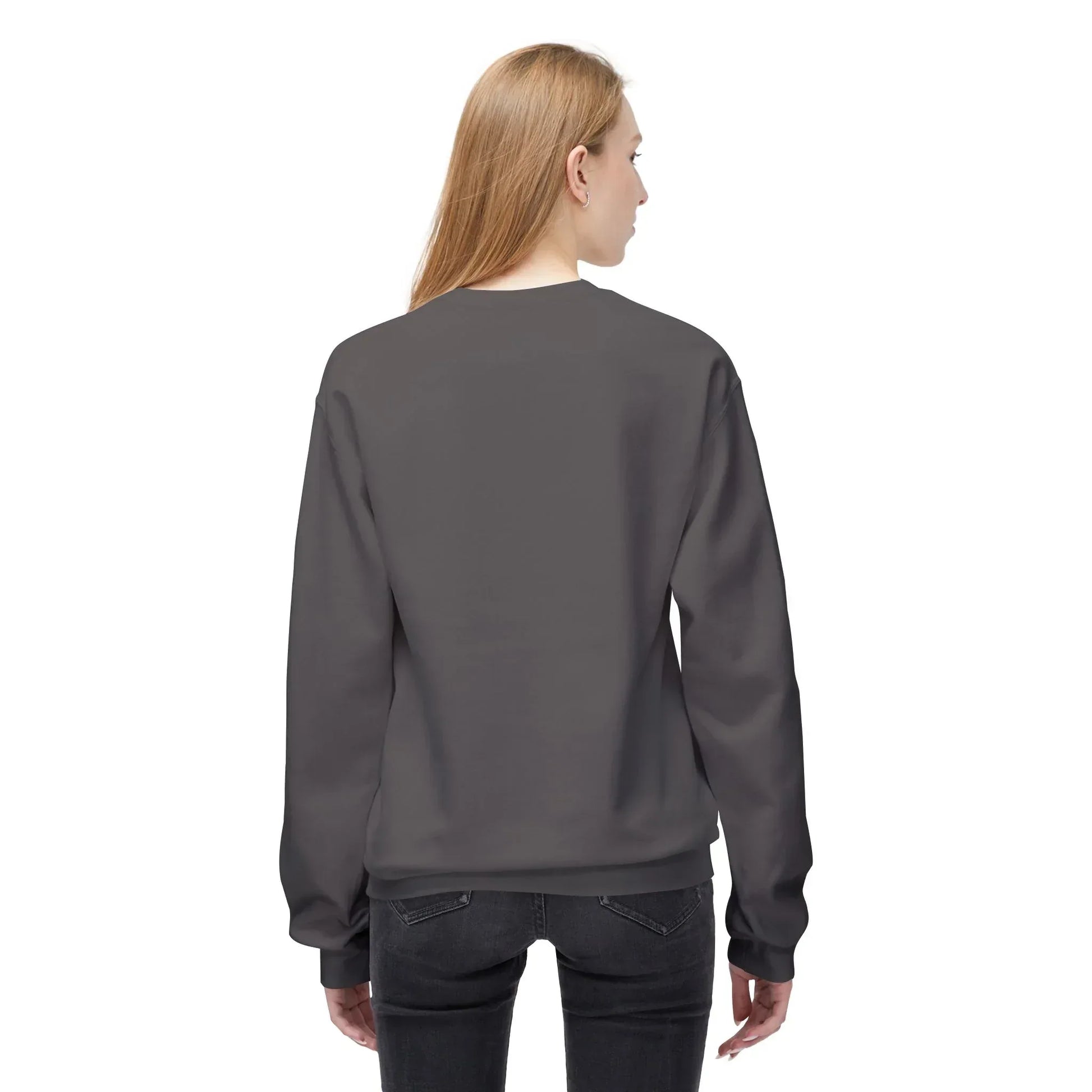 Winter Deer Unisex Fleece Crewneck Sweatshirt - Ideal Gift Cozy Days - The Dreamer's Bookshop.