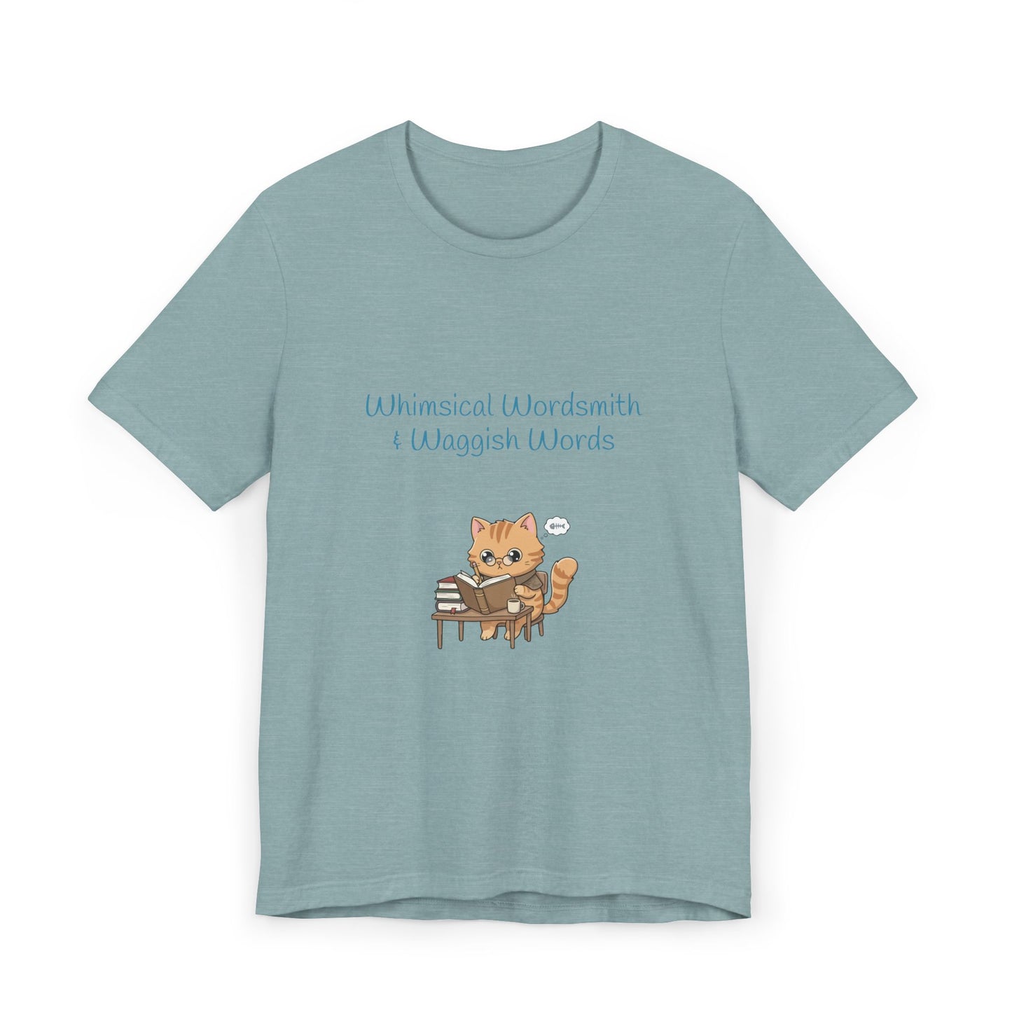 Unisex Jersey T-Shirt - 'Whimsical Wordsmith' Book lovers