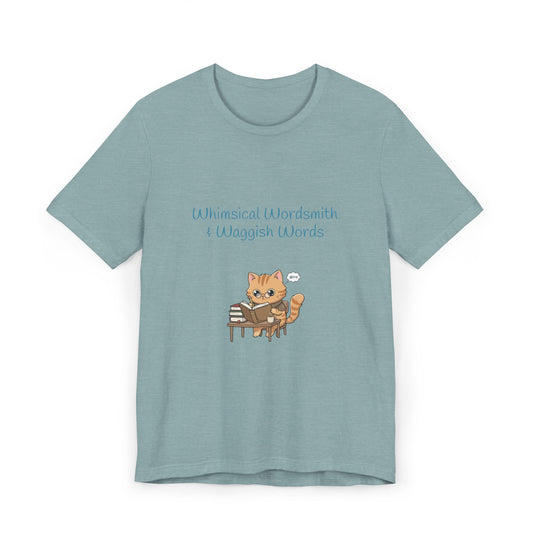 Unisex Jersey T-Shirt - 'Whimsical Wordsmith' Book lovers