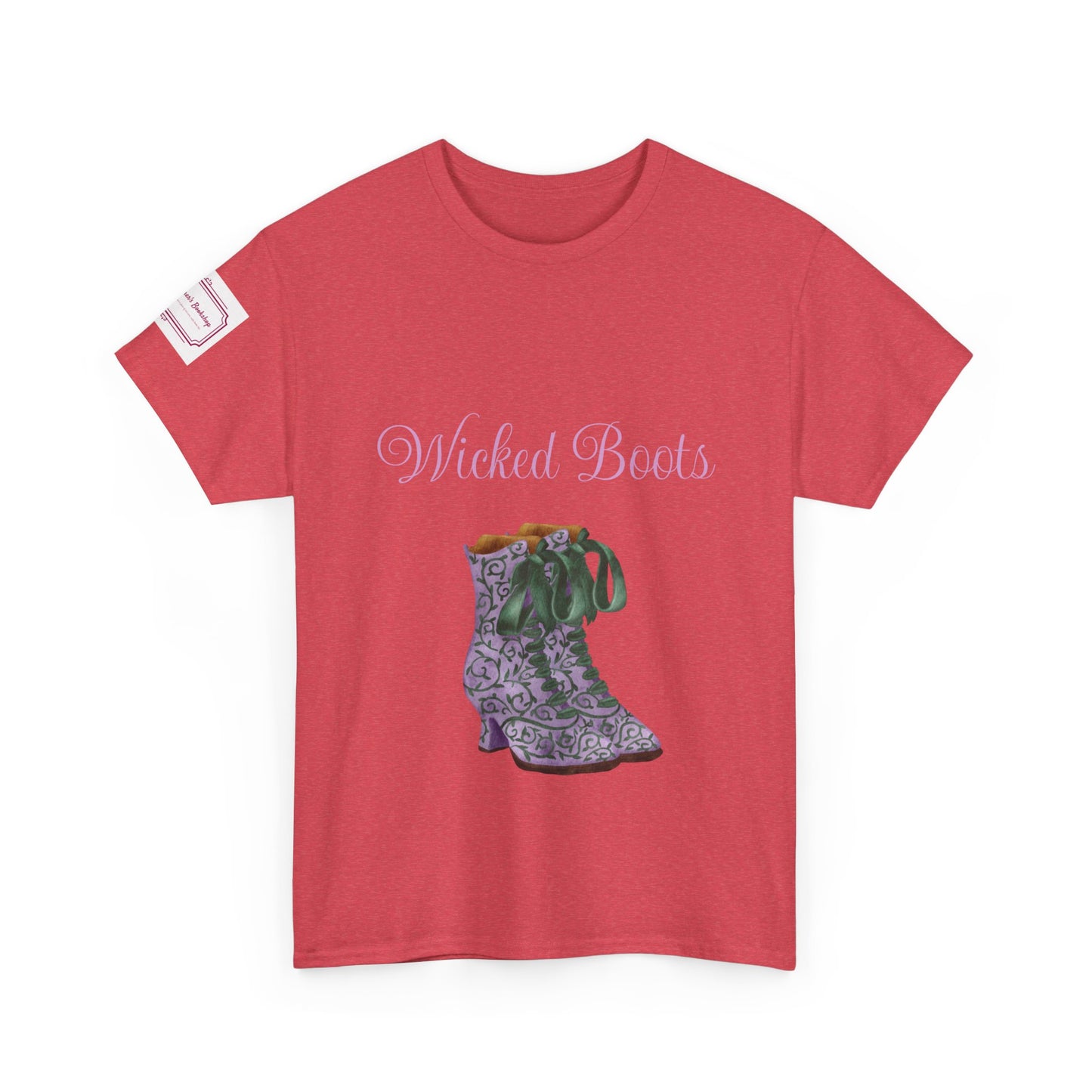 AU - Wicked Boots - Witch Unisex Heavy Cotton Tee