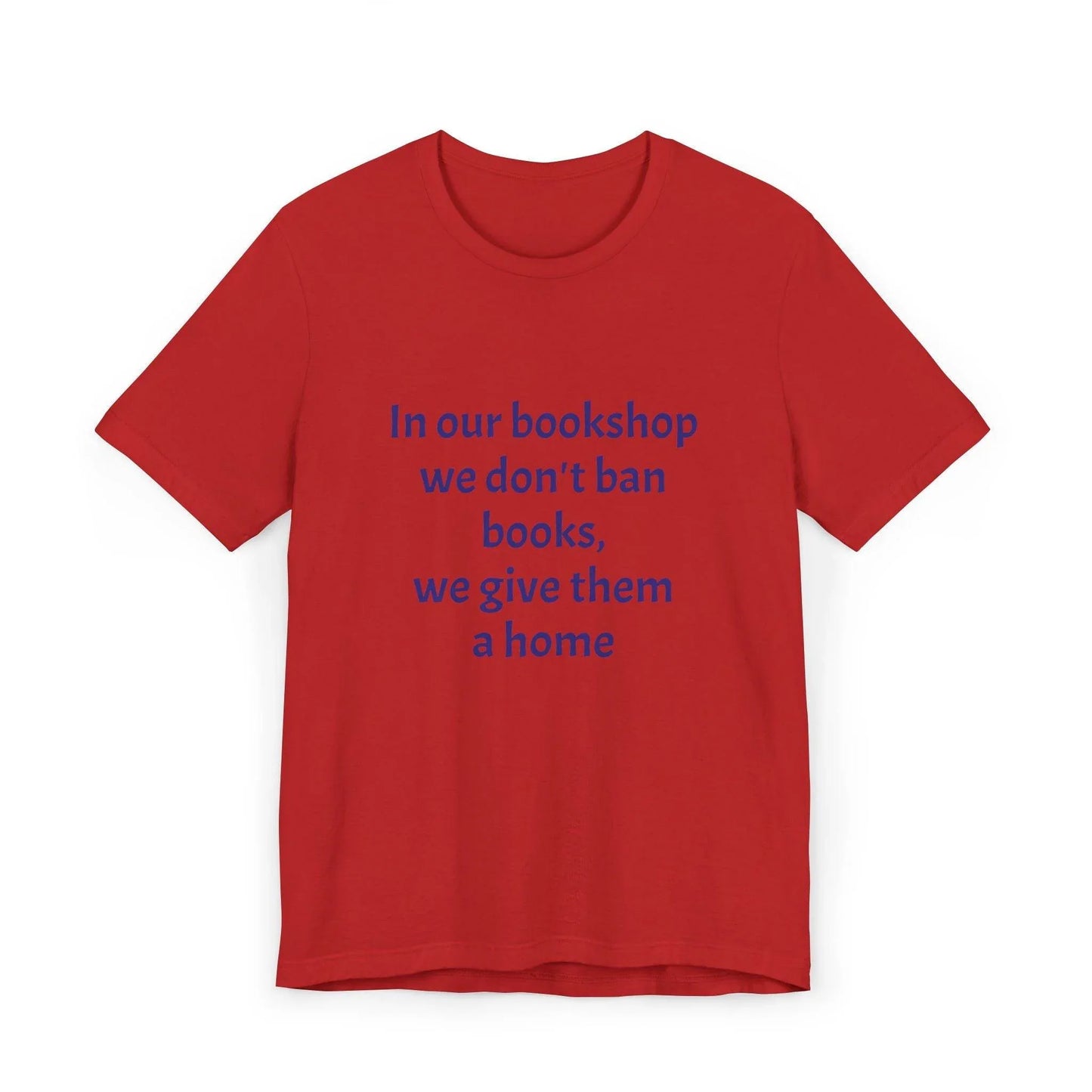 Inspirational Unisex Jersey T-Shirt - In our bookshop Vibe - The Dreamer's Bookshop.