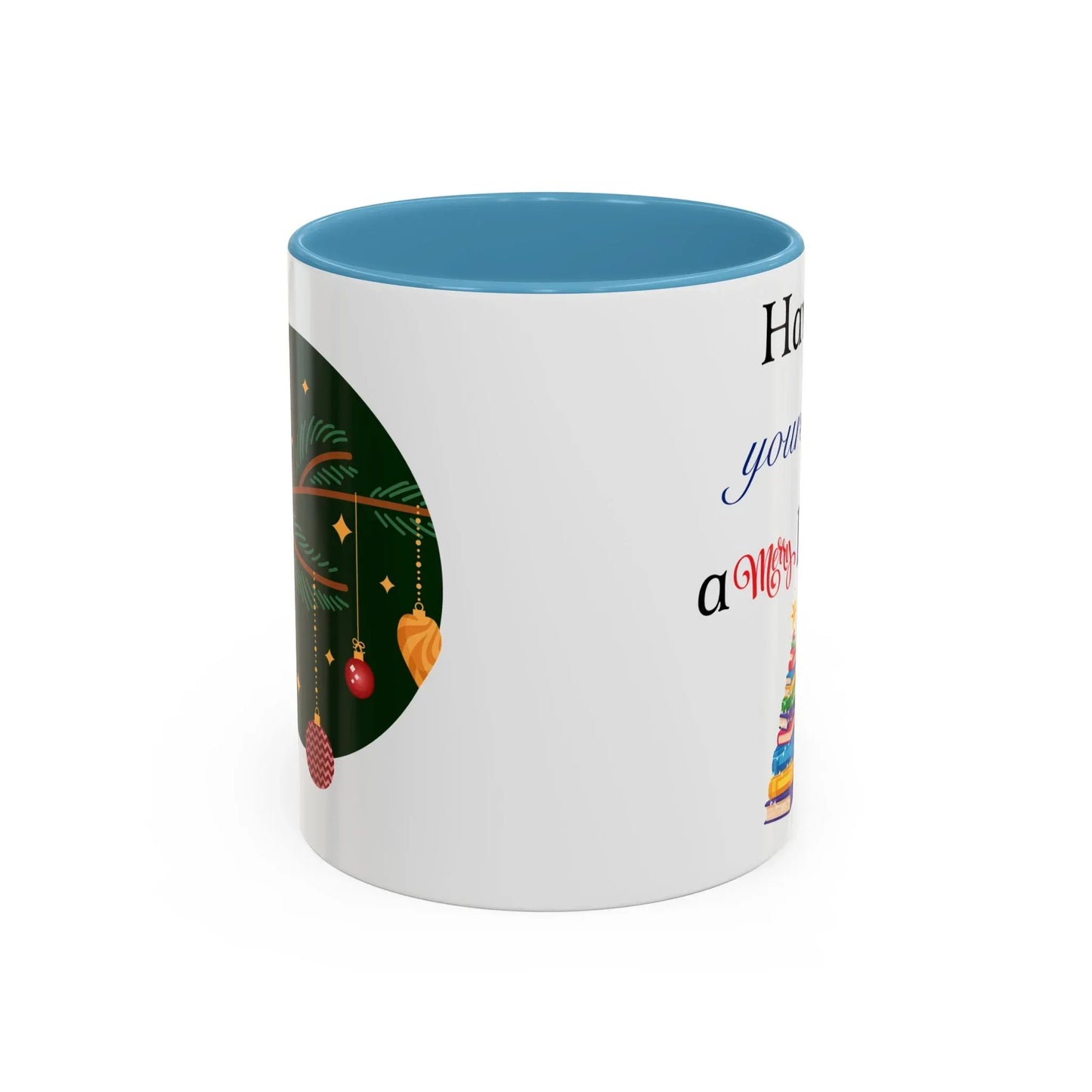 A Merry Little Bookmas - Coffee Mug - Gift for Book Lovers - The Dreamer's Bookshop.