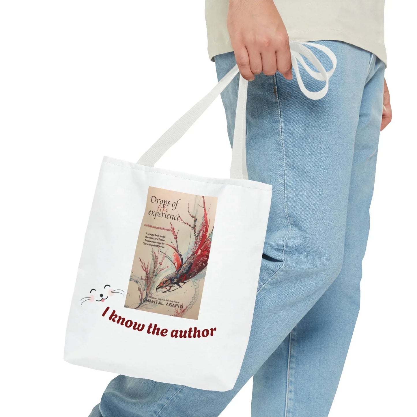 I Know the Author Tote Bag - Cozy Book lovers Design - The Dreamer's Bookshop.