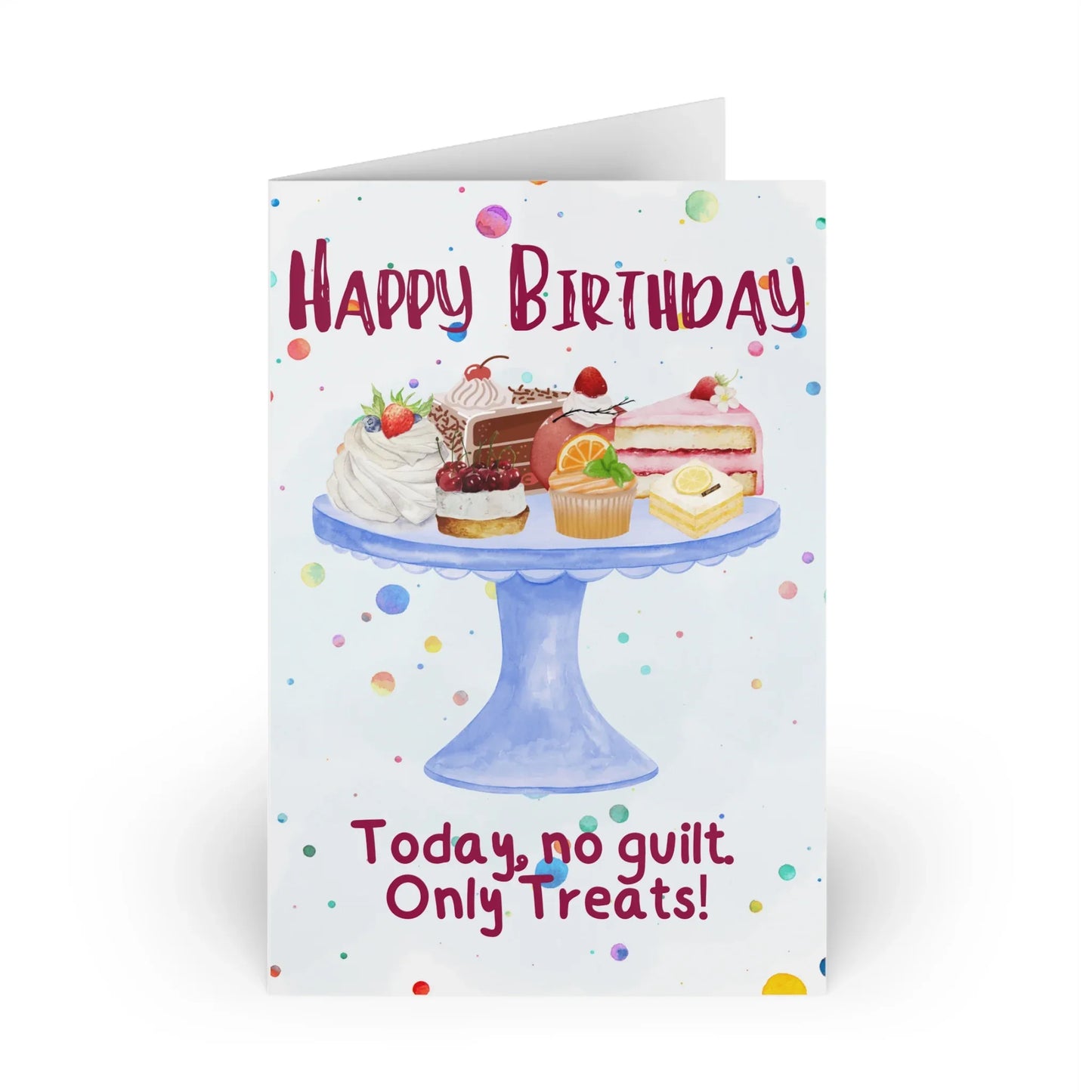 The Dreamer's Bookshop "Only Treats" Birthday Card - The Dreamer's Bookshop.