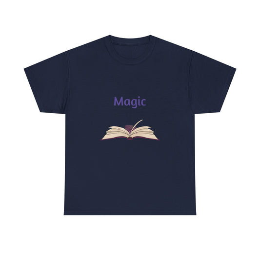 Magic -  Graphic Tee - Unisex Heavy Cotton T-Shirt - Fantasy Tales