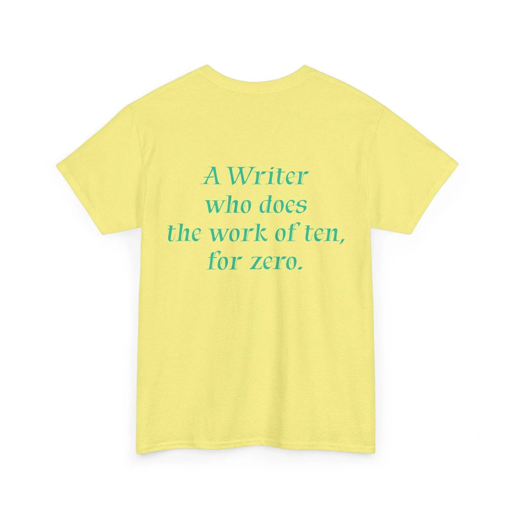 Indie Author - Unisex Heavy Cotton Tee - Creative Apparel - The Dreamer's Bookshop.