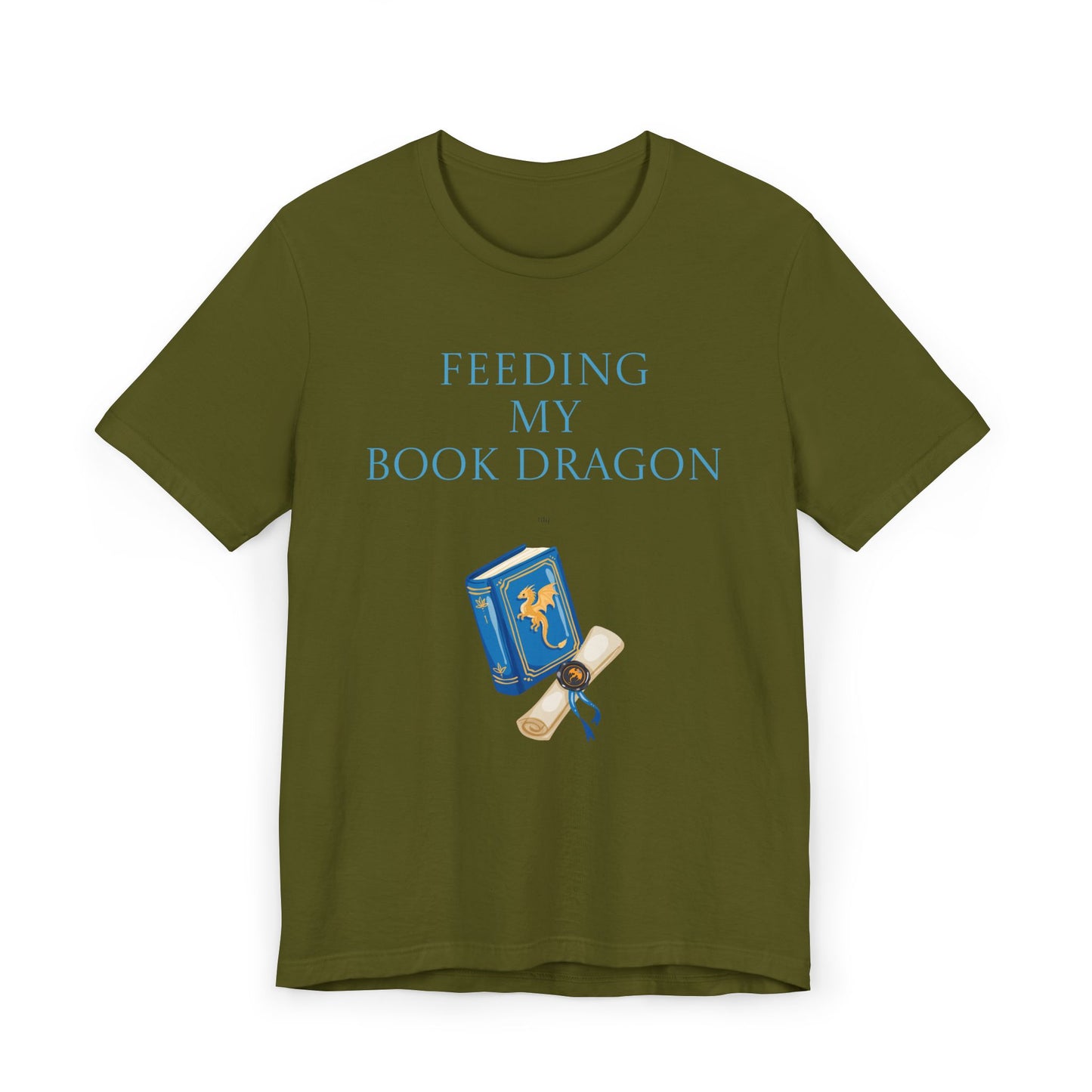 Unisex Jersey T-Shirt - Book Dragon