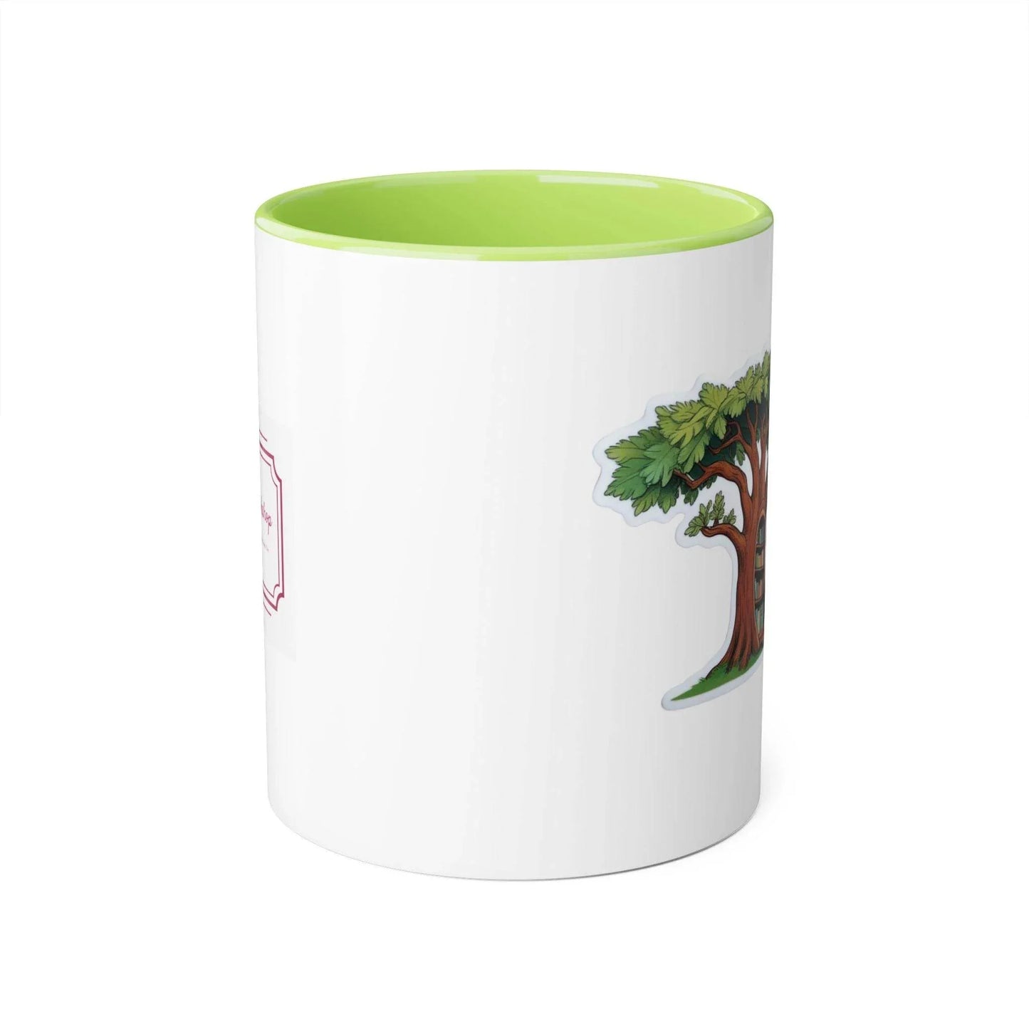 Dreamer's Bookshop Accent Mug - 11oz Coffee Cup for Readers & Book Lovers - The Dreamer's Bookshop.