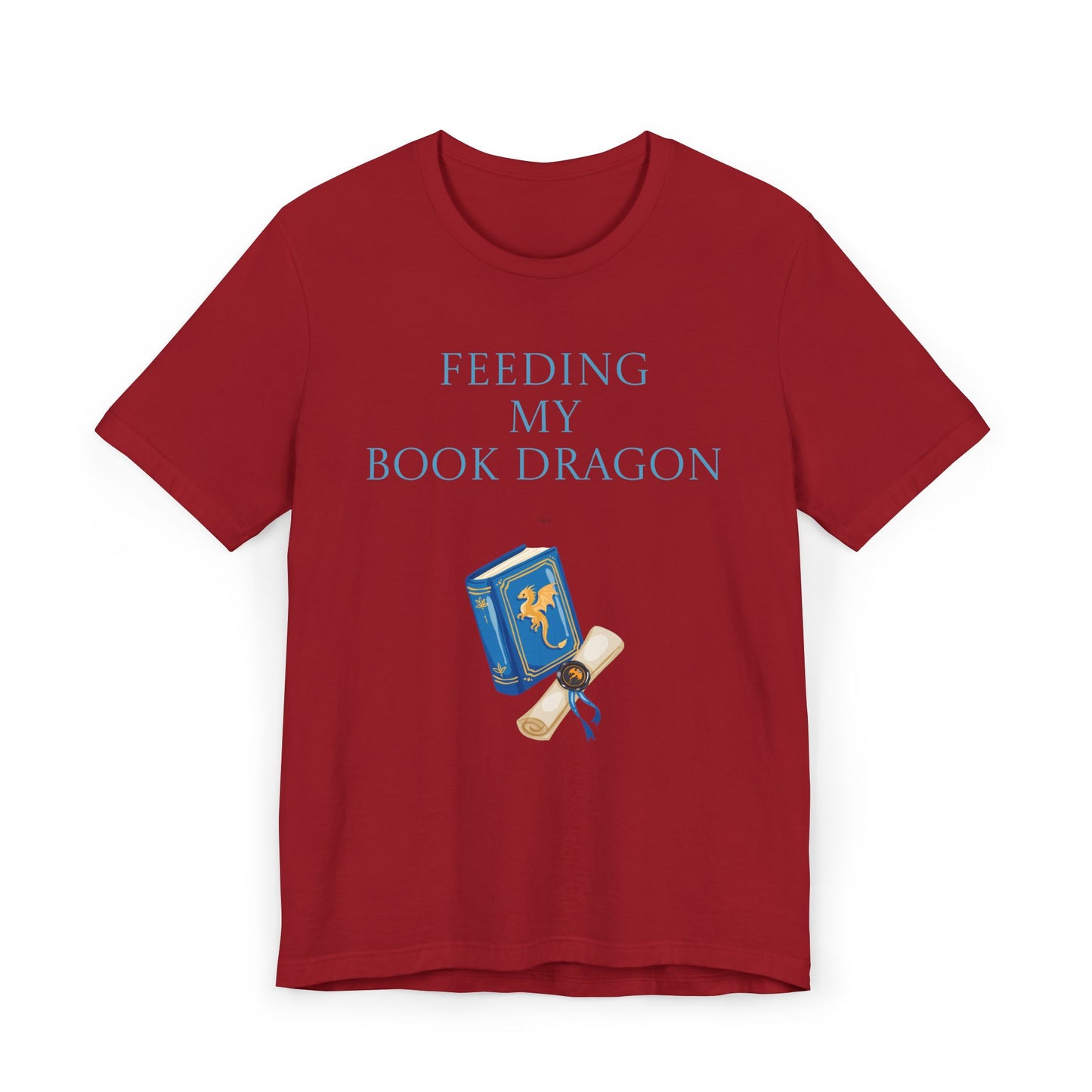 Unisex Jersey T-Shirt - Book Dragon