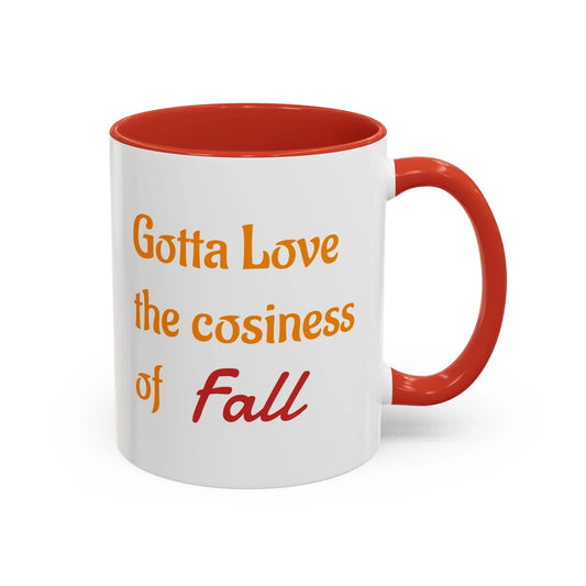 The Cosiness of Fall - Coffee Mug - 11oz & 15oz - The Dreamer's Bookshop.