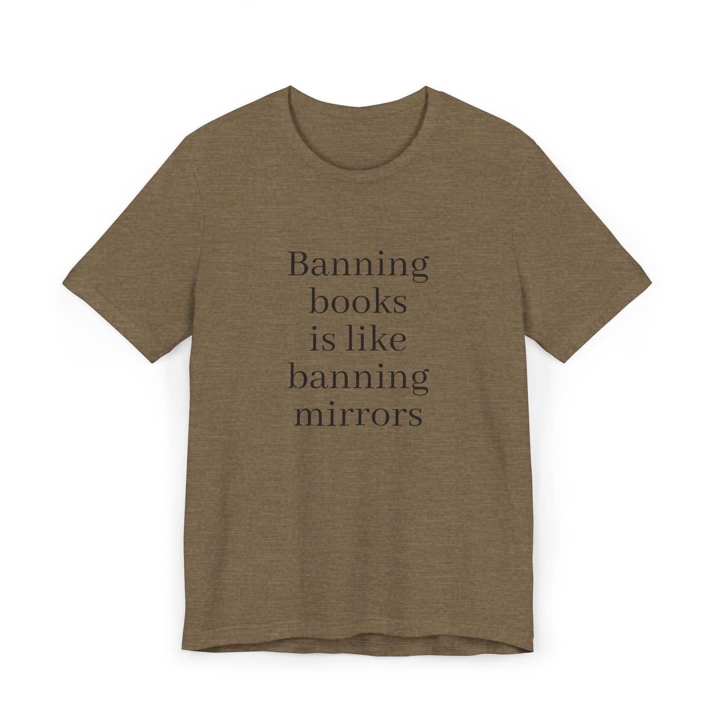 Unisex Jersey T-Shirt - Banning Books Vibe - The Dreamer's Bookshop.