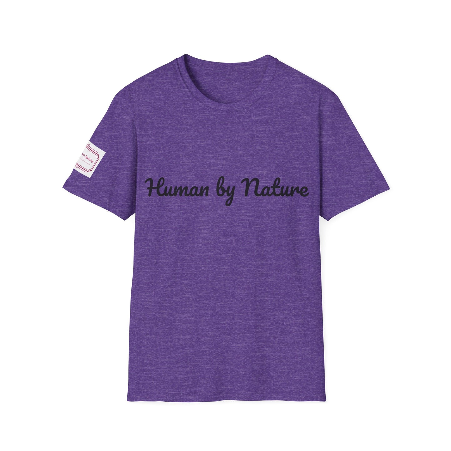 Unisex Softstyle T-Shirt - Poetical "Human by Nature" Bookaddict