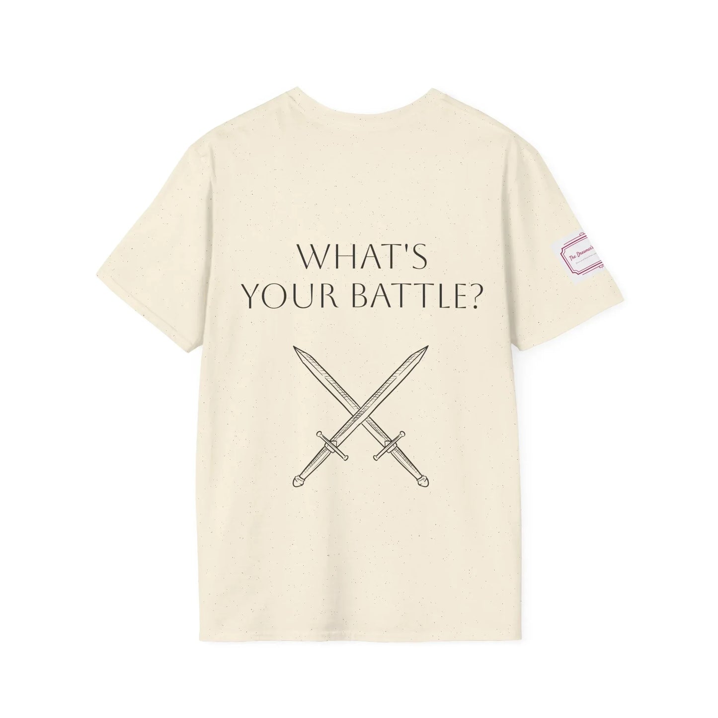 Cancer Warrior Unisex Softstyle T-Shirt - Empowering Graphic Tee for Women's Health Awarenes - The Dreamer's Bookshop.
