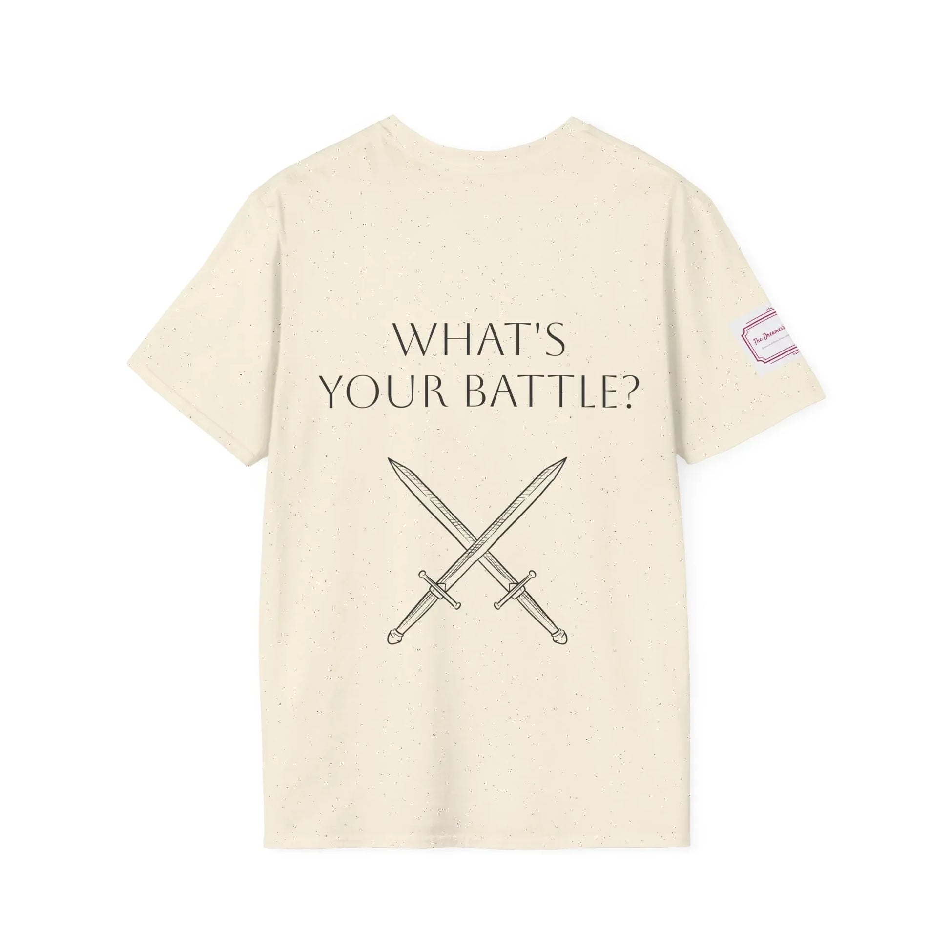 Cancer Warrior Unisex Softstyle T-Shirt - Empowering Graphic Tee for Women's Health Awarenes - The Dreamer's Bookshop.