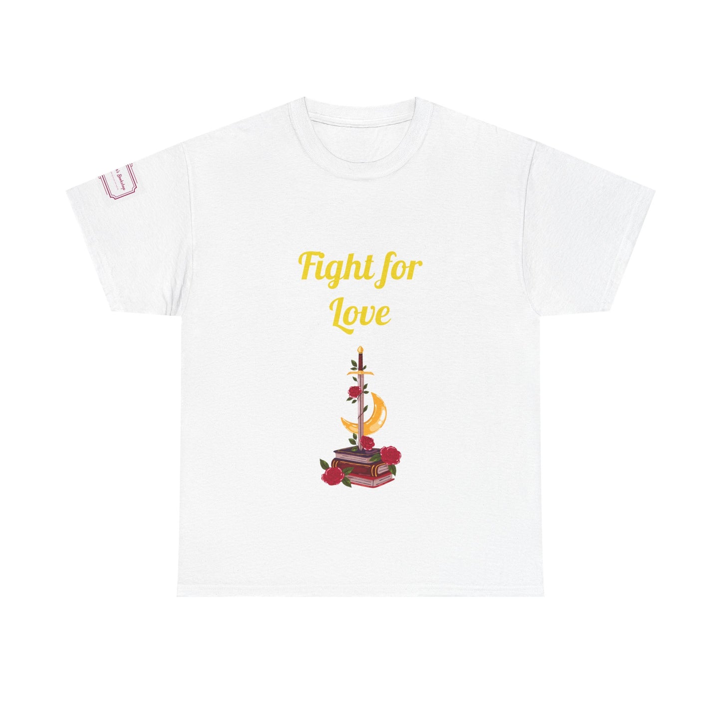 EU - Fight for Love - Unisex Heavy Cotton Tee - Romance Books