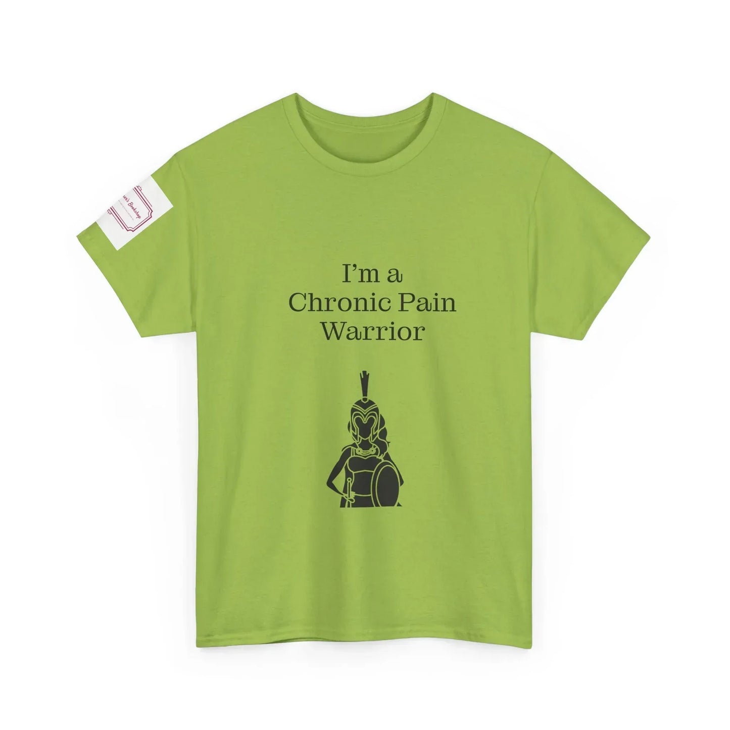 Chronic Pain Warrior Unisex Heavy Cotton Tee - Empowering Apparel for Health Awareness - The Dreamer's Bookshop.