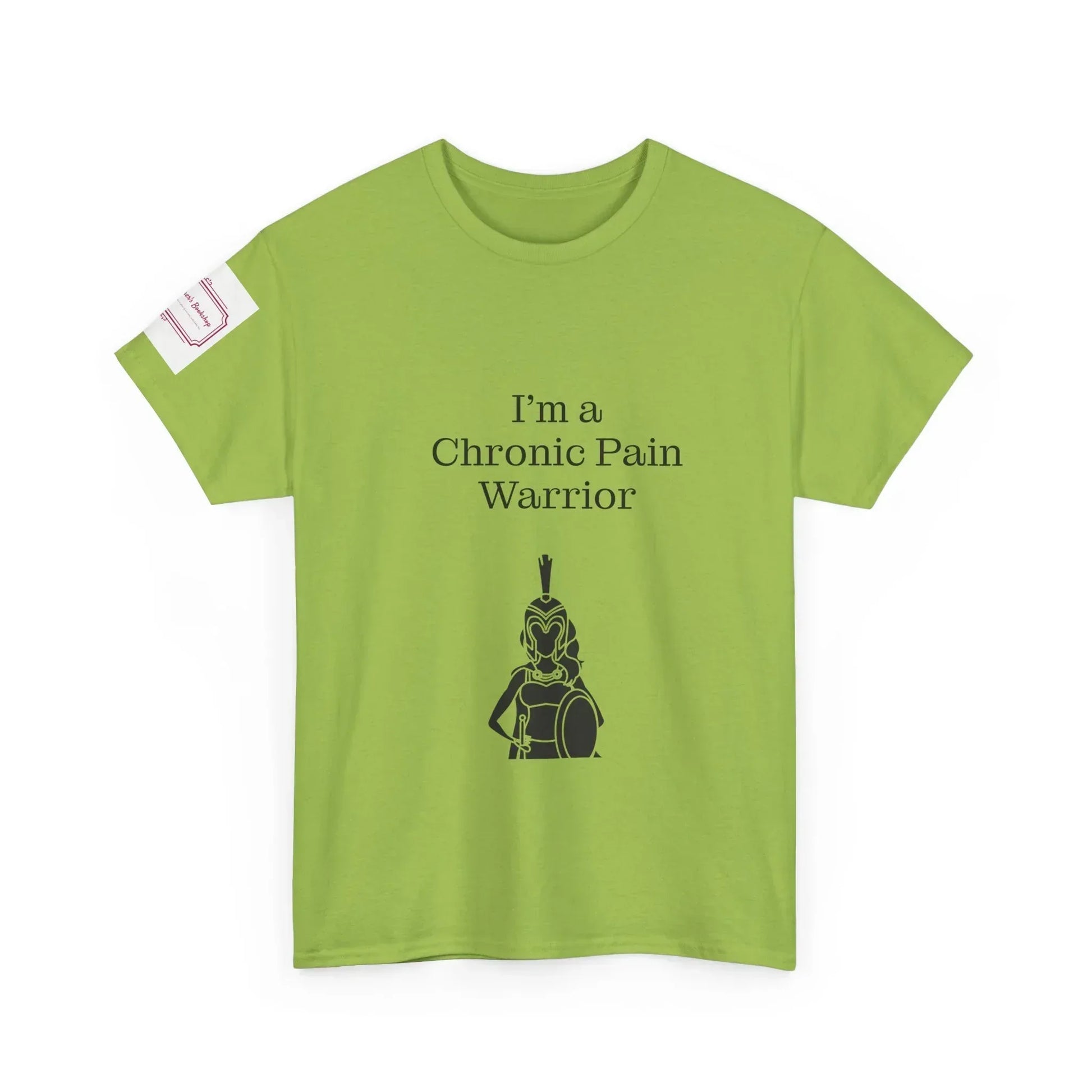 Chronic Pain Warrior Unisex Heavy Cotton Tee - Empowering Apparel for Health Awareness - The Dreamer's Bookshop.