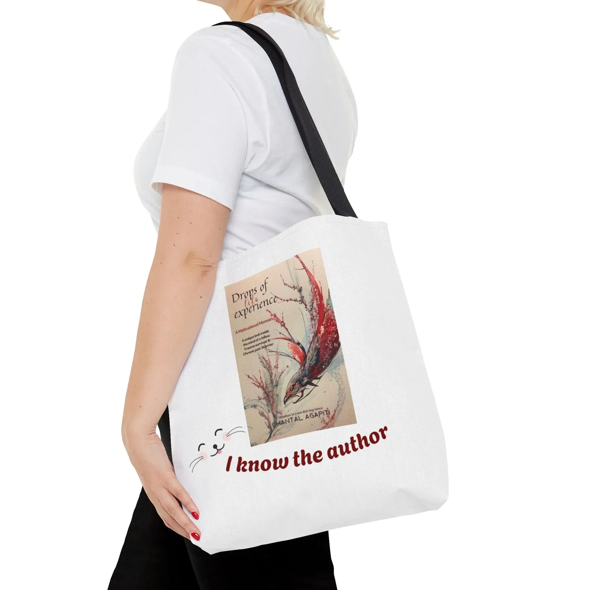 I Know the Author Tote Bag - Cozy Book lovers Design - The Dreamer's Bookshop.