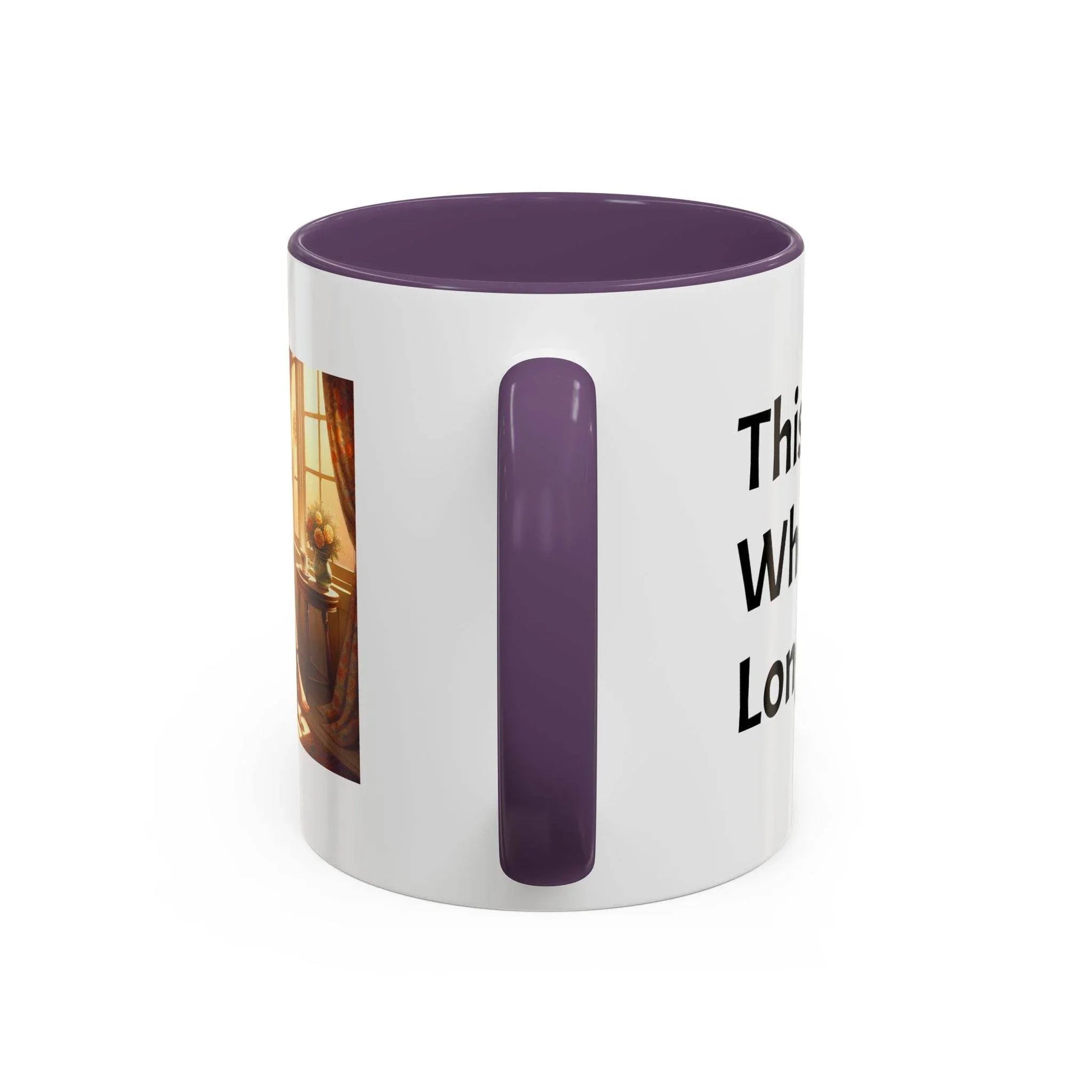 Cozy Reading Accent Coffee Mug - 11 oz - Perfect for Book Lovers - The Dreamer's Bookshop.
