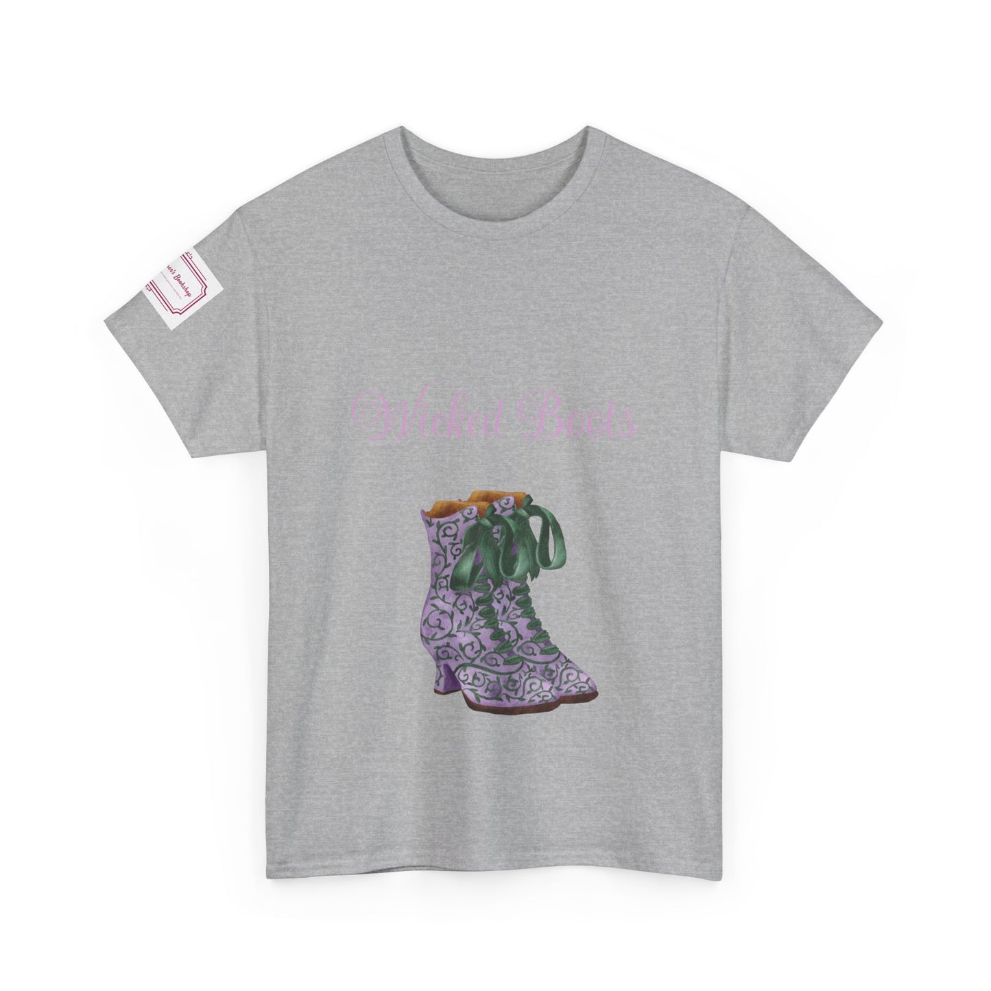 EU - Wicked Boots Unisex Heavy Cotton Tee - Perfect for Mystical Occasions