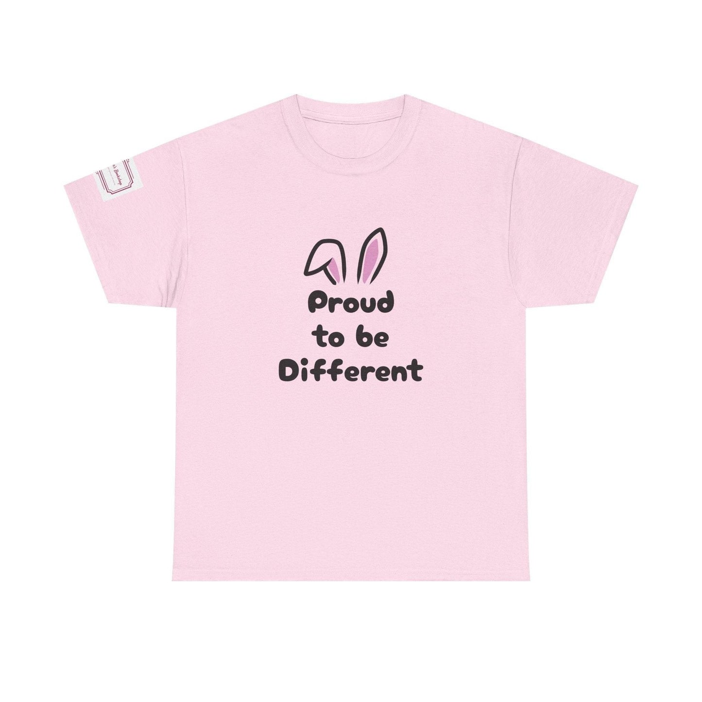 Proud to Be Different Unisex Heavy Cotton Tee – Celebrate Uniqueness - The Dreamer's Bookshop.